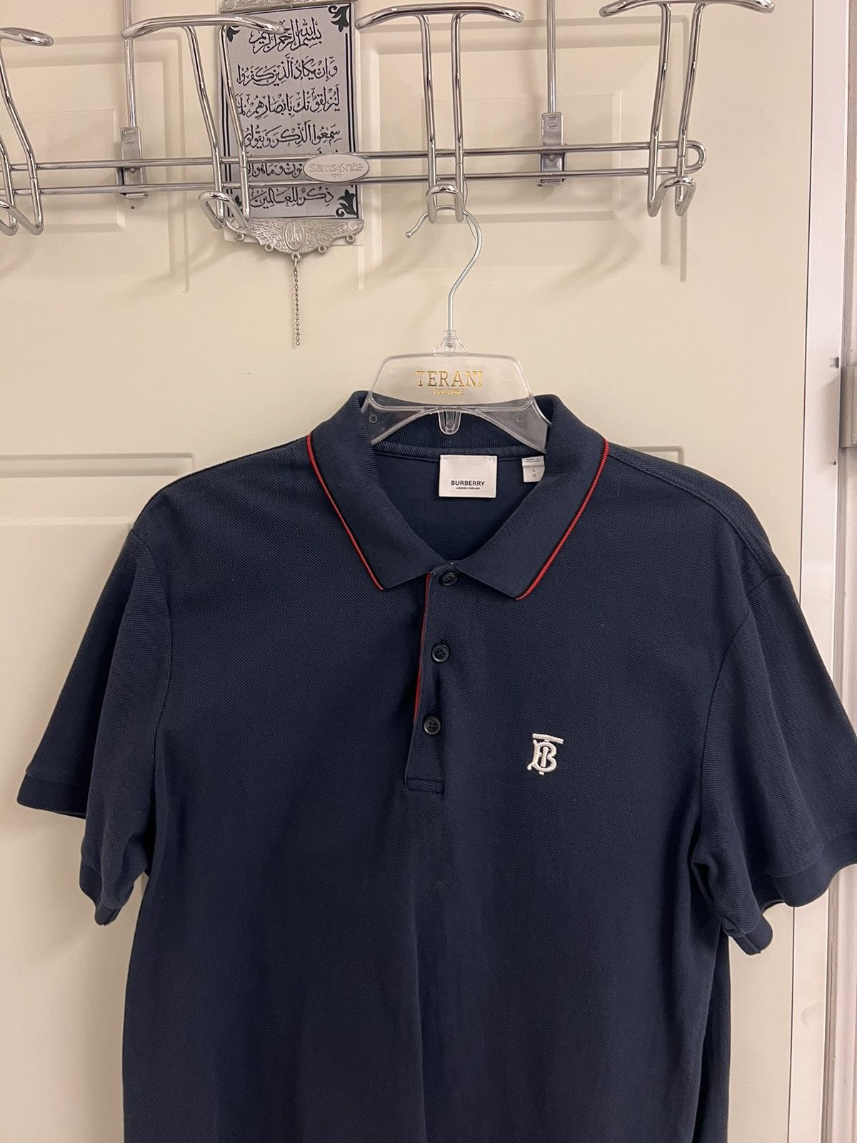Burberry Burberry Polo T-Shirt Size US L / EU 52-54 / 3 - 2 Thumbnail