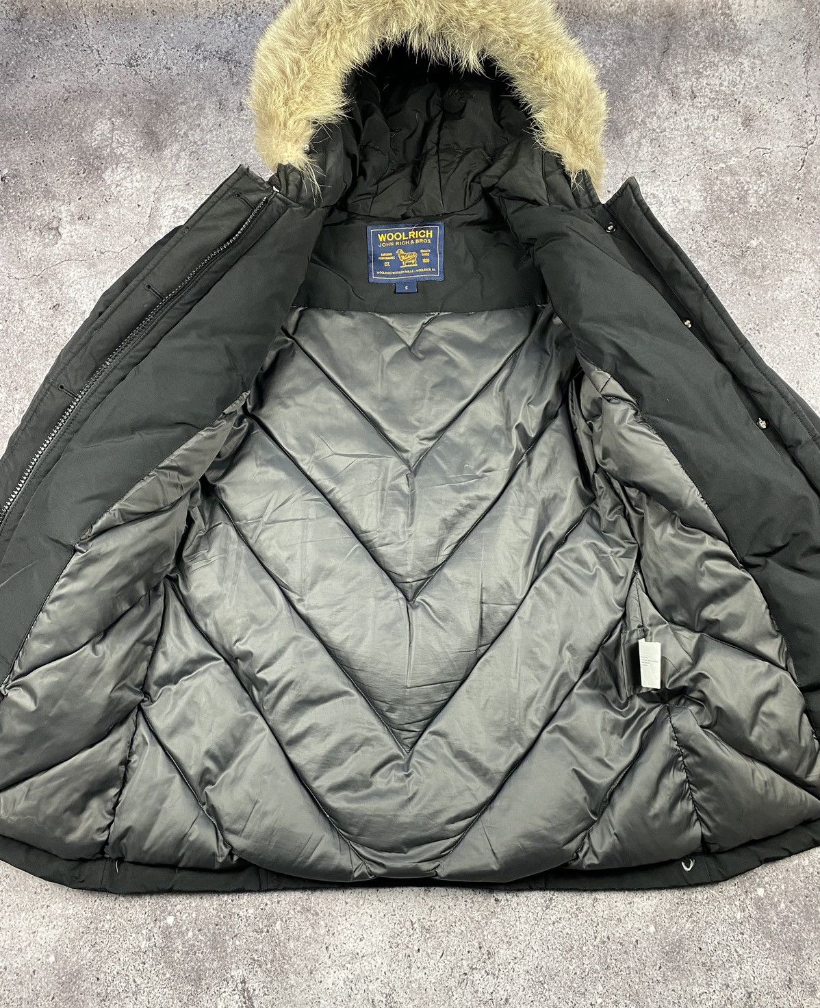 Woolrich Woolen Mills WOOLRICH Jacket Down Arctic Parka John Rich&Bros black Size US S / EU 44-46 / 1 - 2 Thumbnail