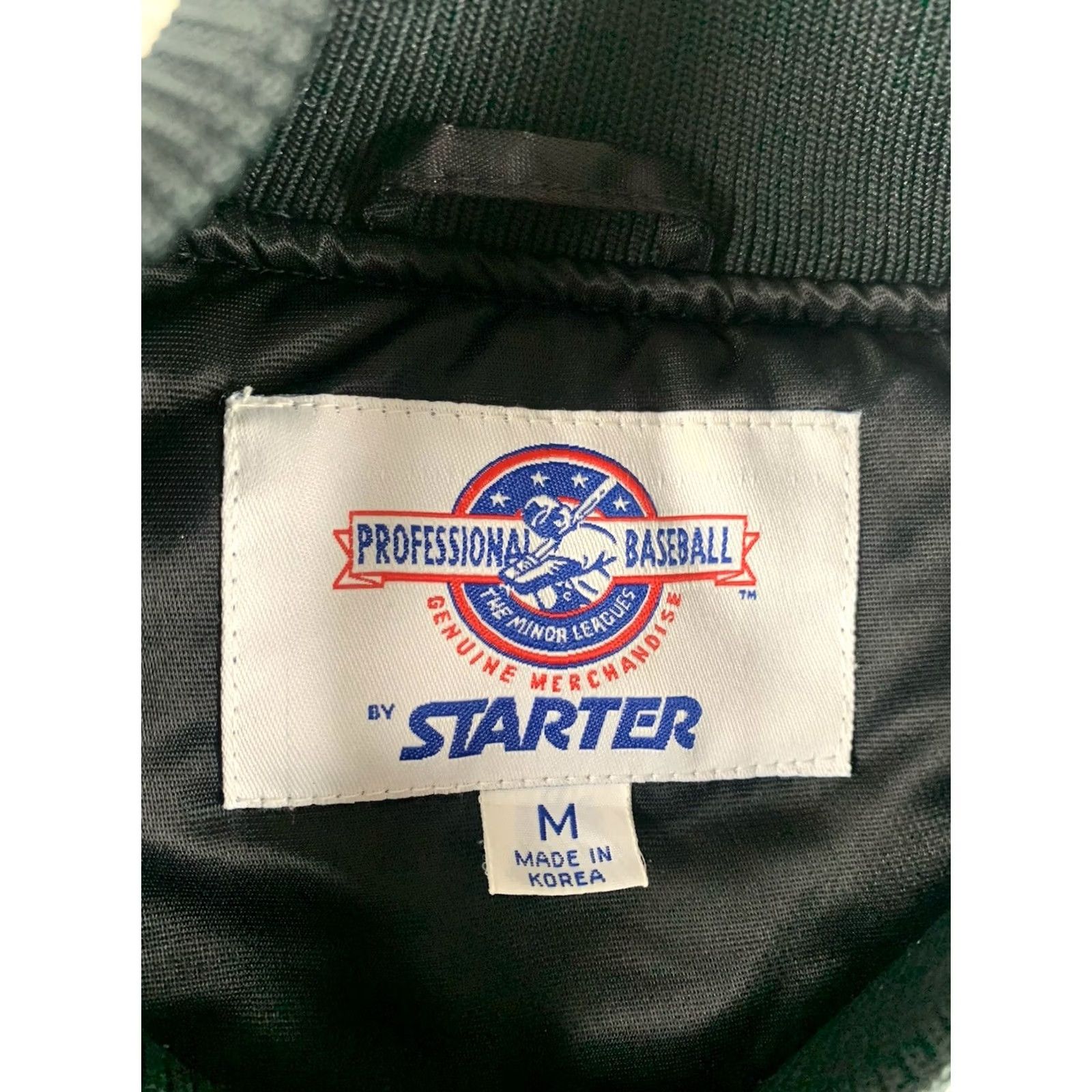 Starter VINTAGE Rancho Cucamonga Quakes Starter Jacket Mens Medium Minor LA DODGERS Black Puffer Jacket Baseball Mens Size US M / EU 48-50 / 2 - 2 Thumbnail