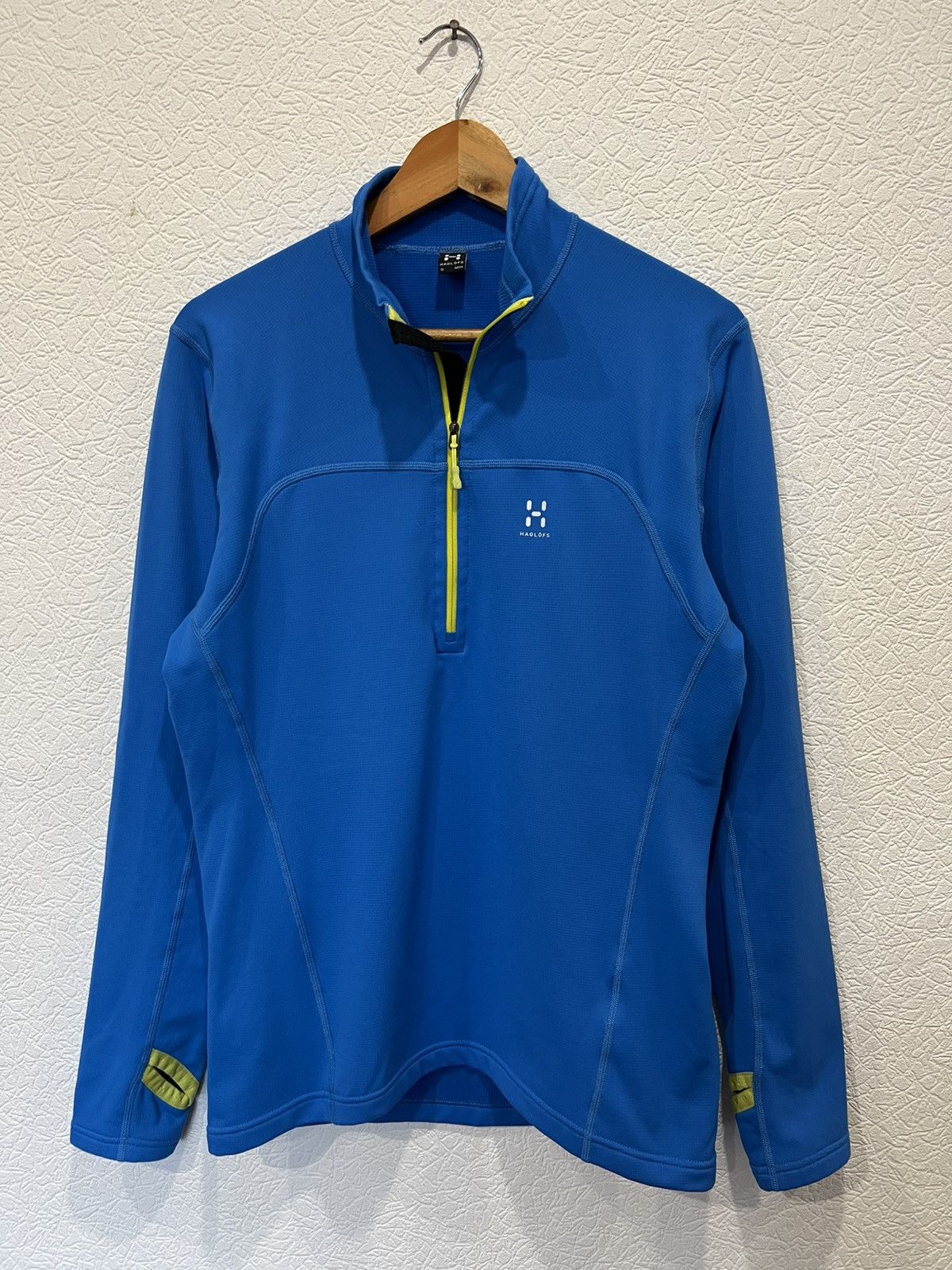 Haglofs Haglofs Blue Sweatshirt Mens Gorpcore Tracking Thermo Size US S / EU 44-46 / 1 - 1 Thumbnail