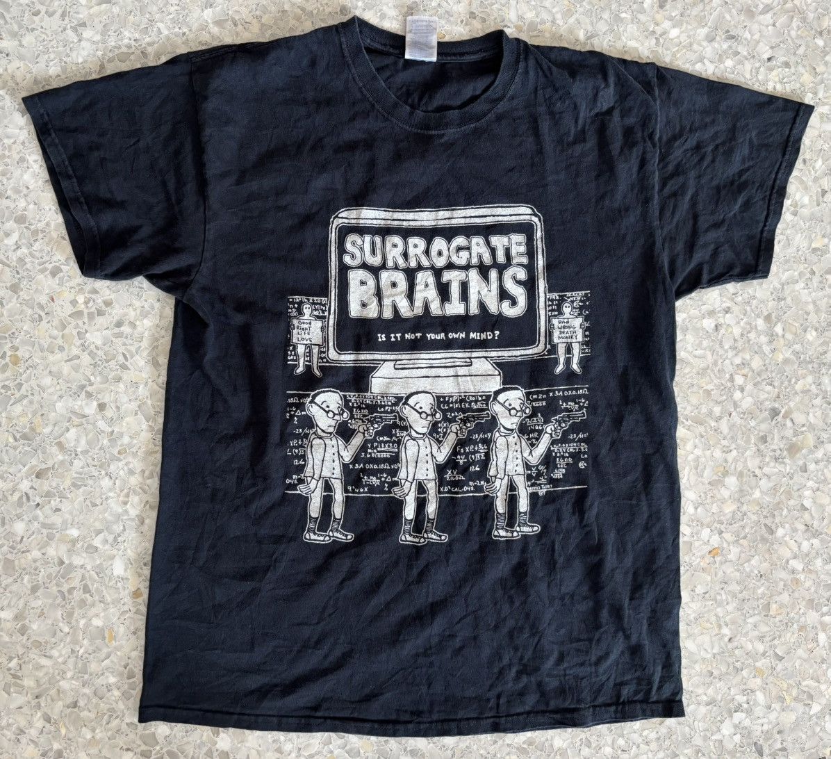 Band Tees vintage Surrogate Brains 2000s Size US L / EU 52-54 / 3 - 1 Thumbnail