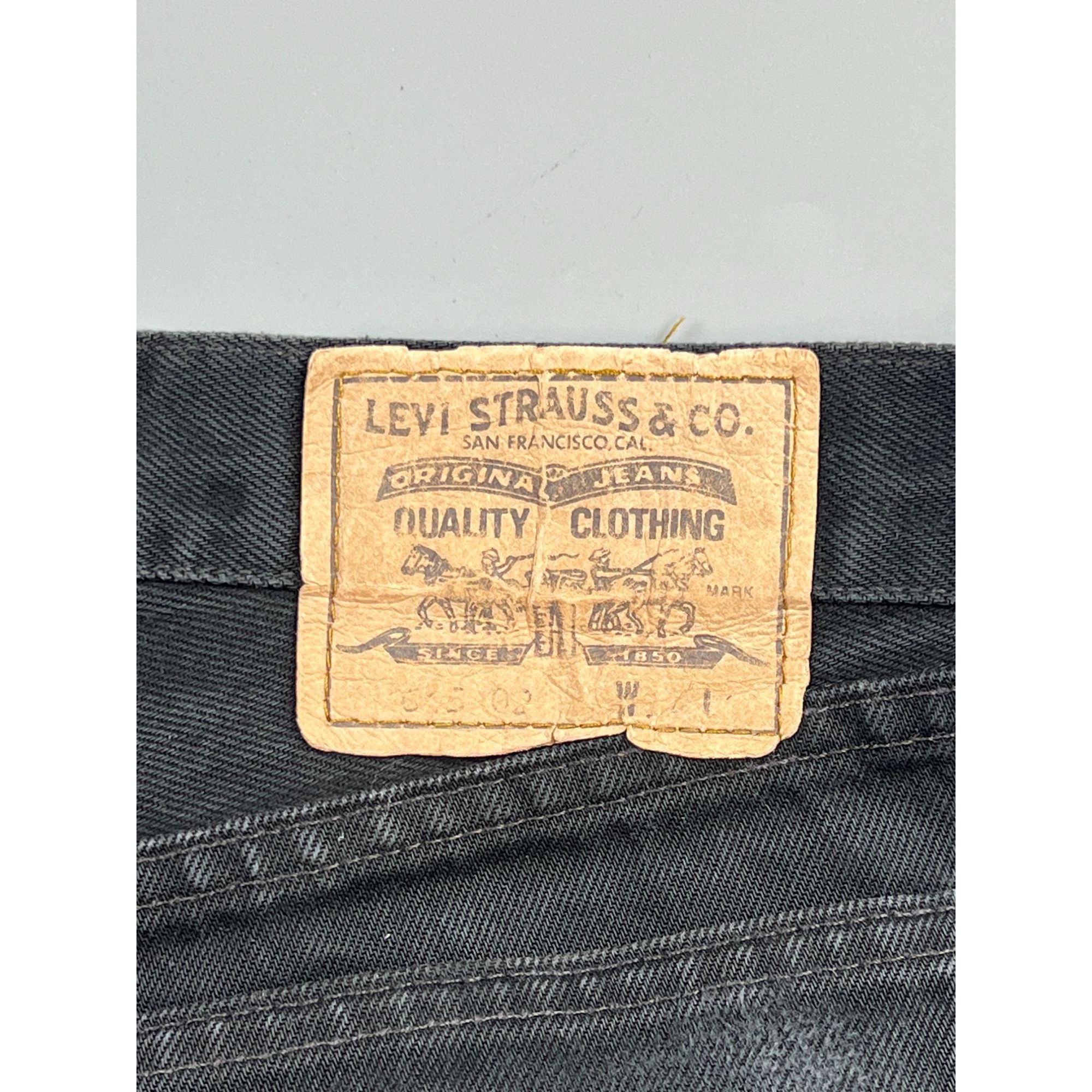 Levi's RARE Levi’s 615 Orange Tab Factory Error (Y0784) Size US 34 / EU 50 - 14 Thumbnail