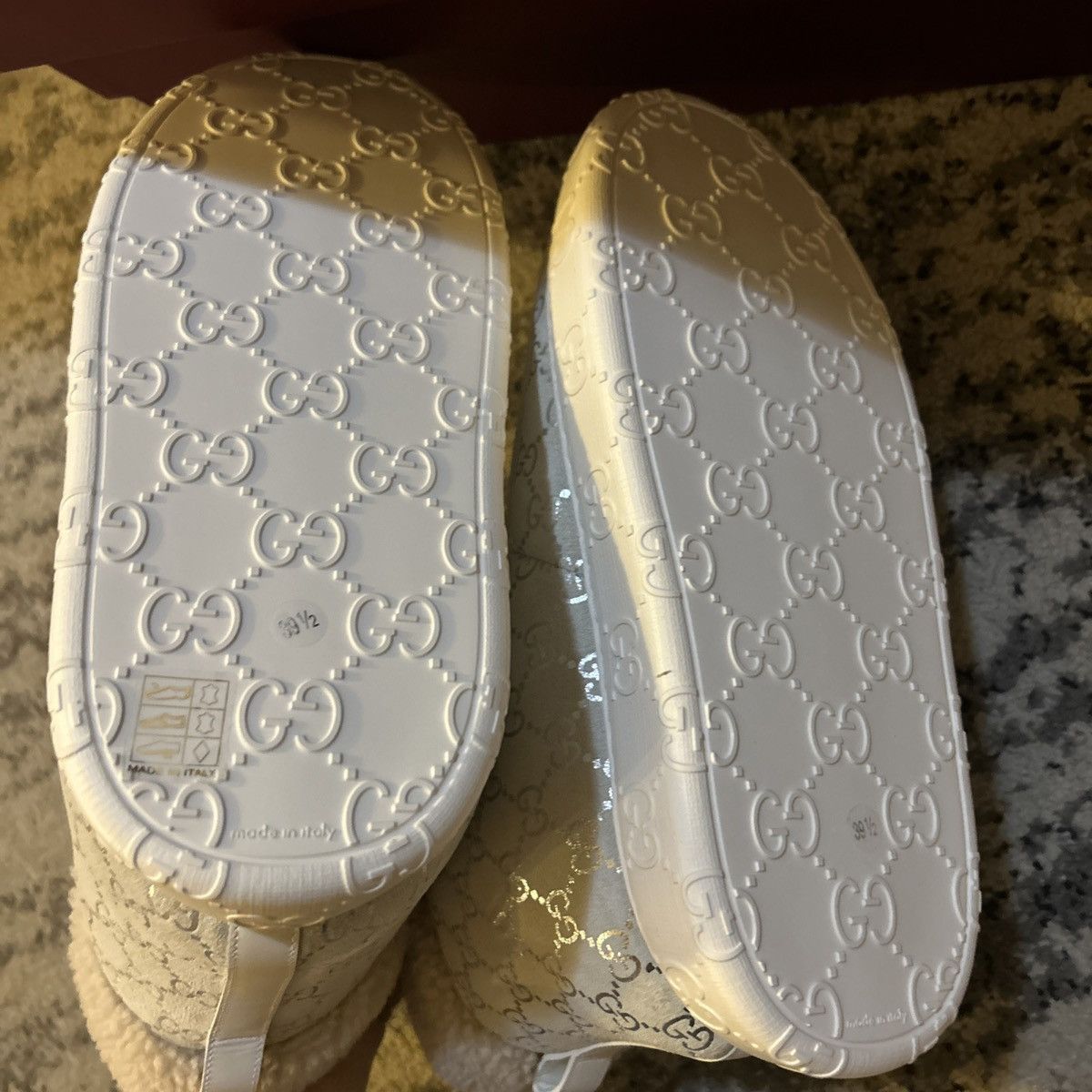 Gucci Gucci Shorts Snow Boots with Merino Trim Silver Size US 9.5 / IT 39.5 - 4 Thumbnail