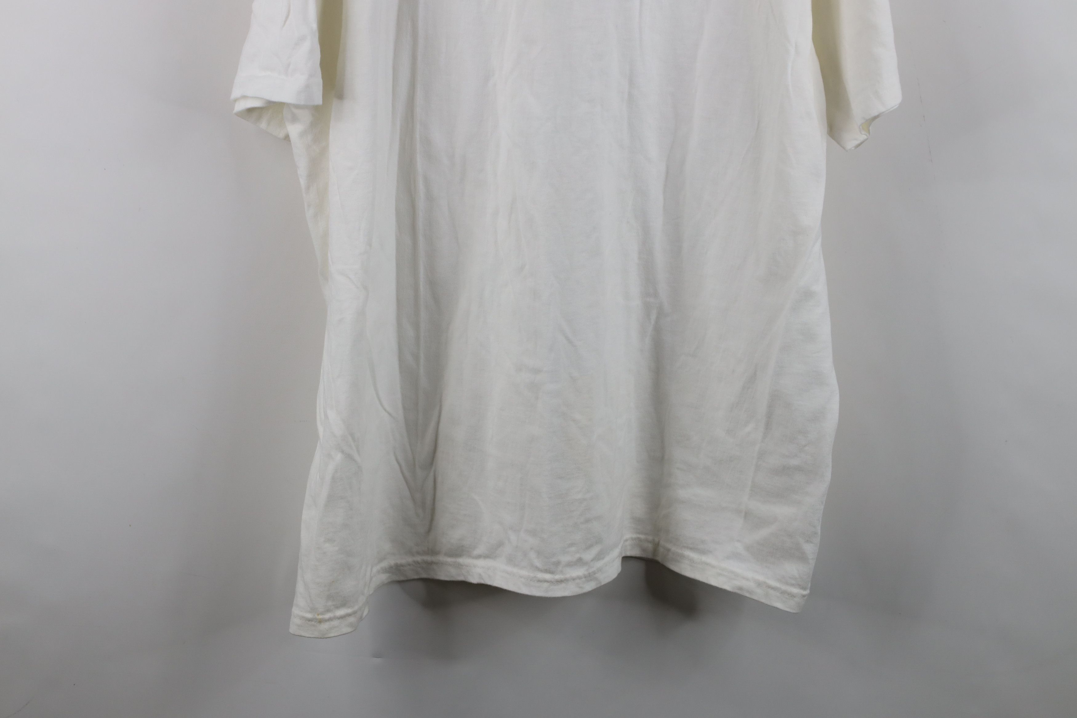Hanes Vintage 90s Hanes Beefy Heavyweight Short Sleeve T-Shirt Size US XXL / EU 58 / 5 - 11 Thumbnail