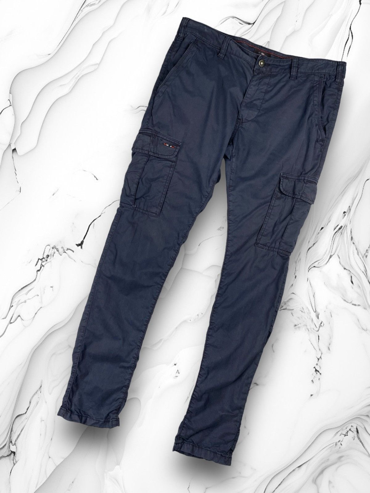 Napapijri Vintage Napapijri Tactical Cargo Pants Travis Scott Style Size US 33 - 1 Thumbnail