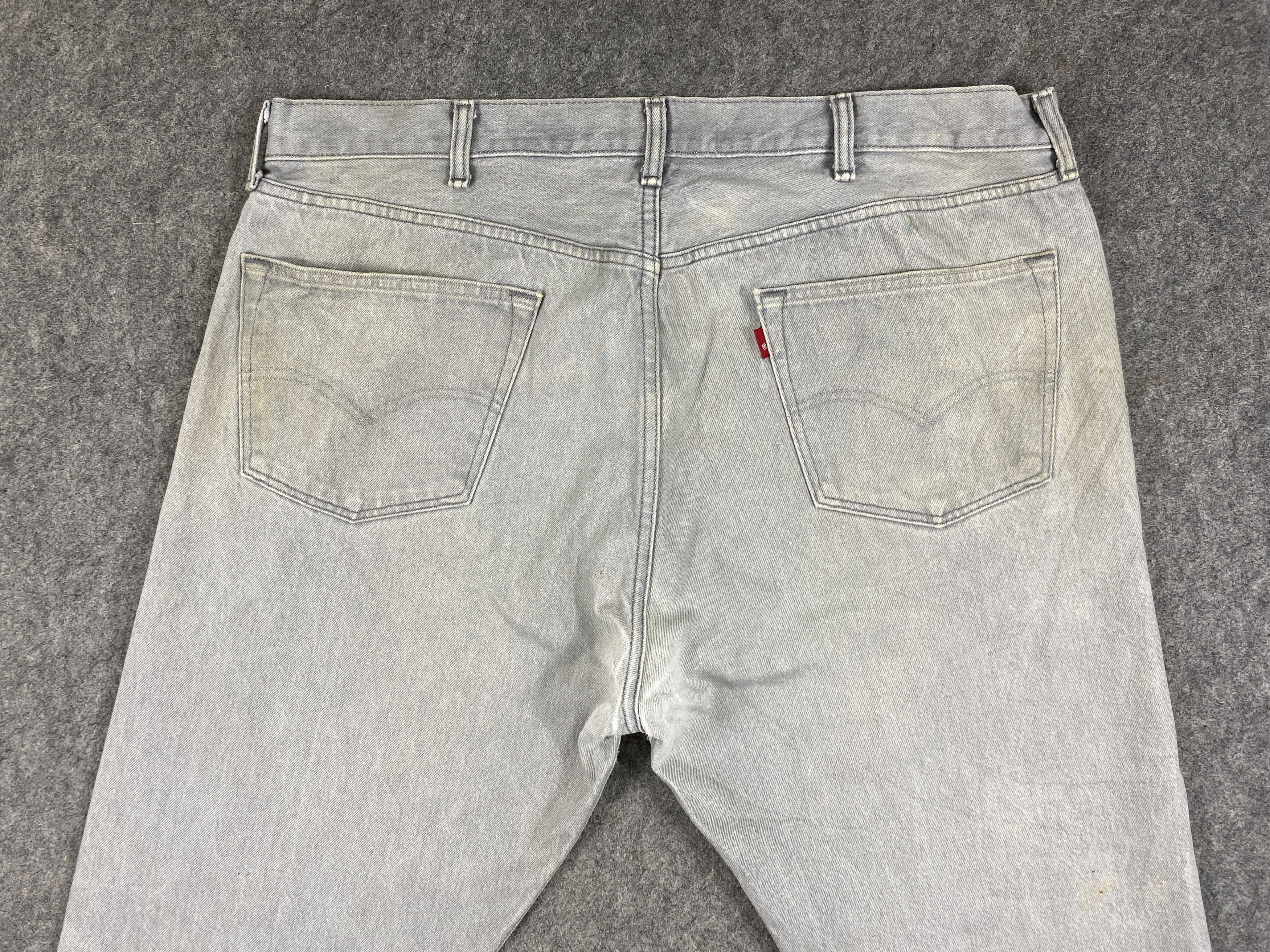 Levi's Light Wash Grey Vintage Levi's 501 40x27.5 Denim -JN2353 Size US 40 / EU 56 - 4 Thumbnail