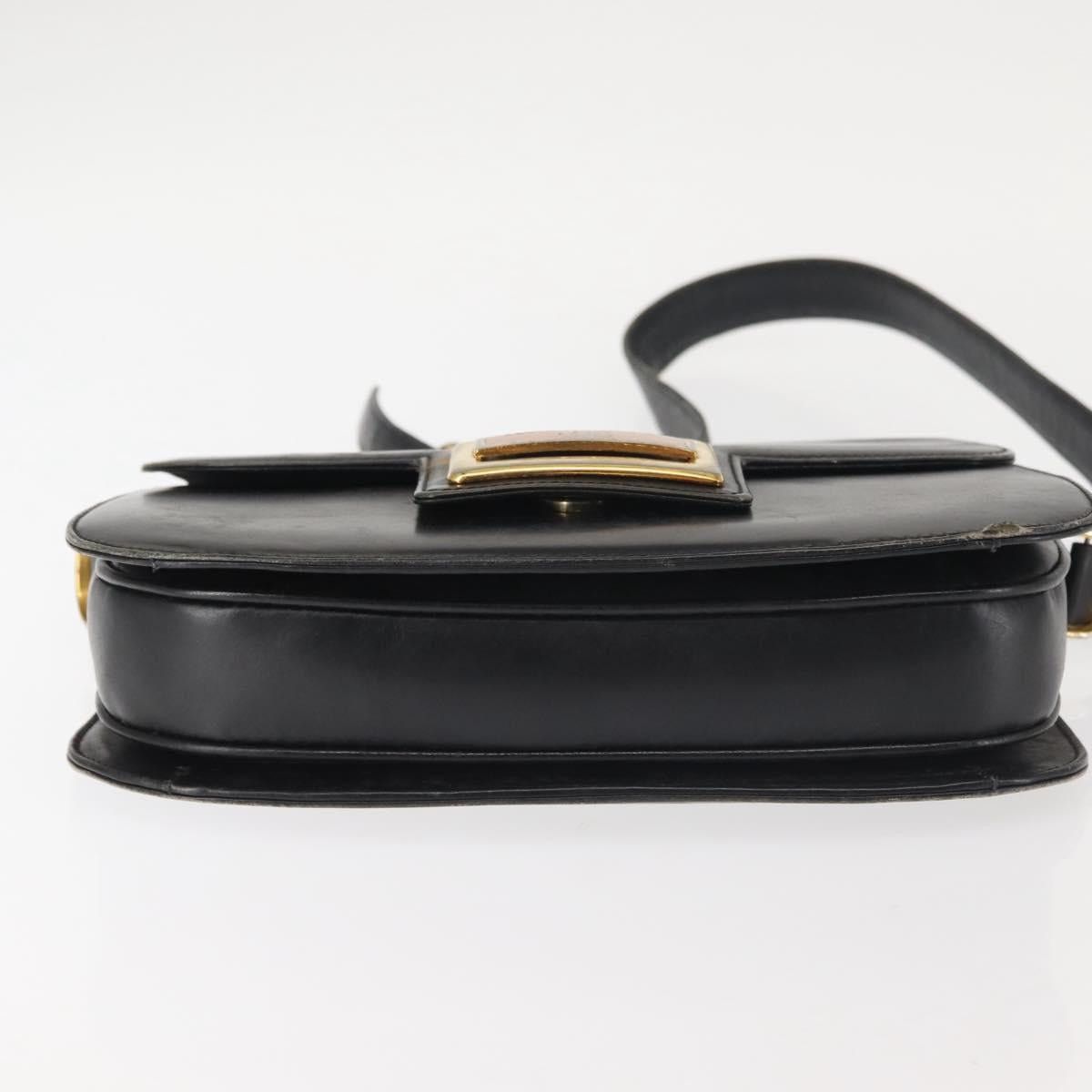 Gucci GUCCI Shoulder Bag Leather Navy Gold Size ONE SIZE - 9 Thumbnail