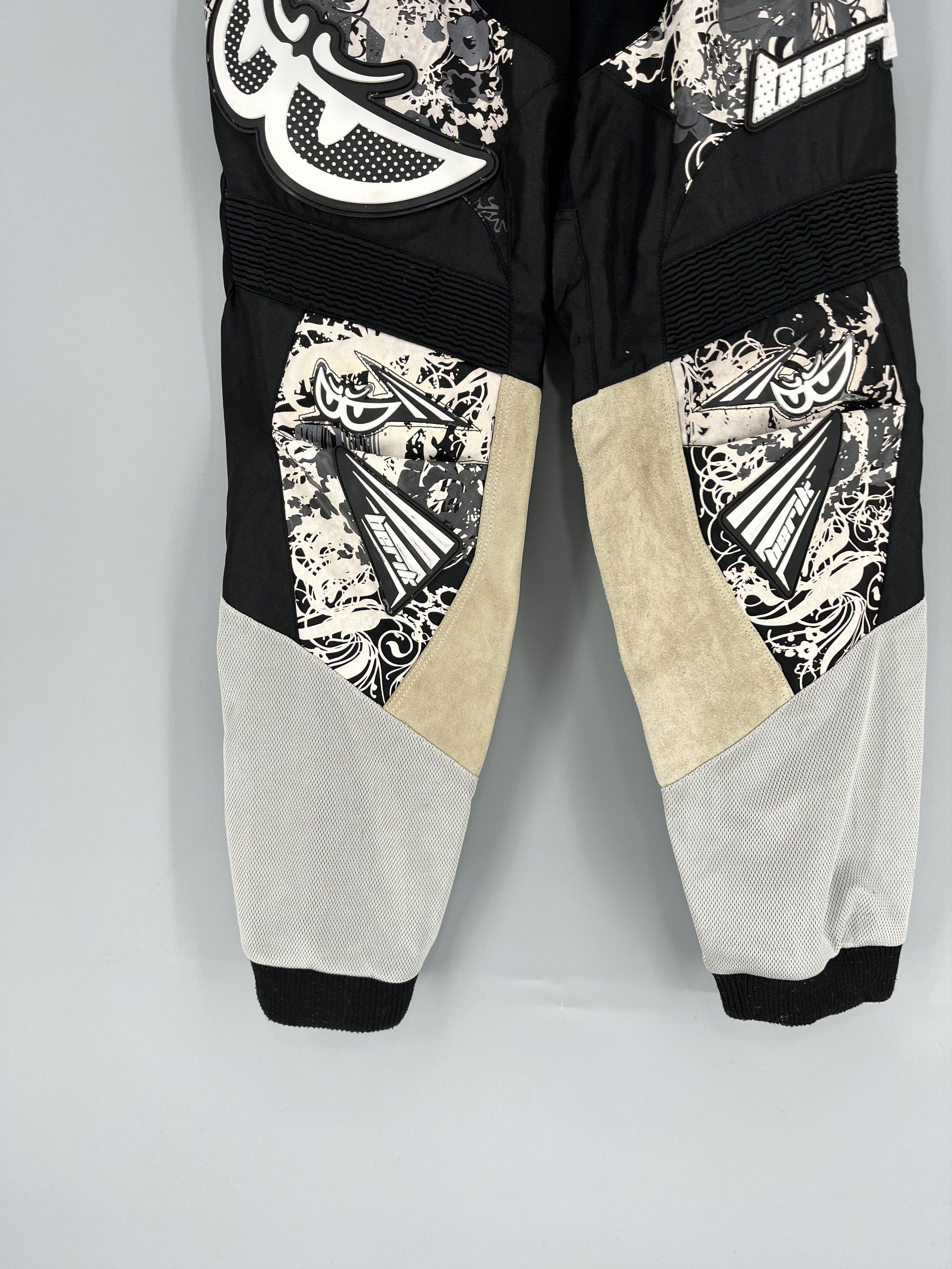Vintage Berik Cargo Racing Textile Leather Moto Pants Size US 30 / EU 46 - 4 Thumbnail