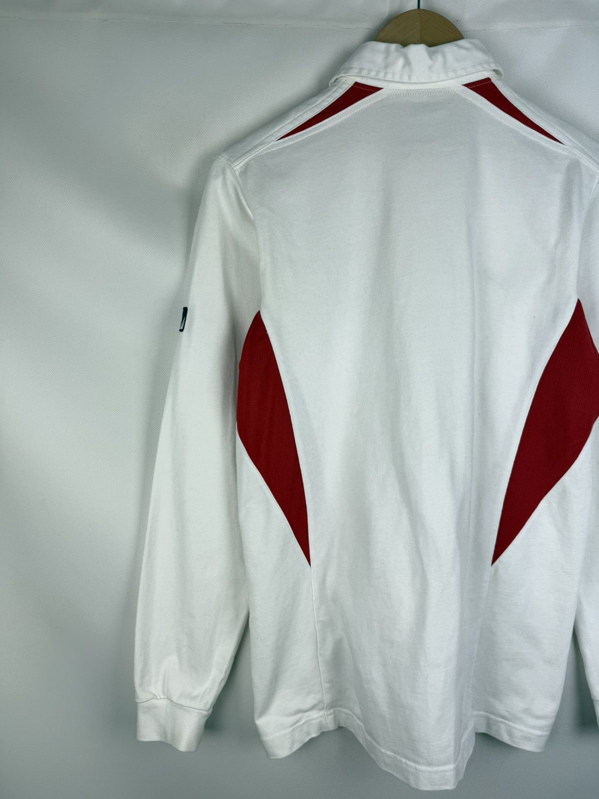 Vintage Nike Vintage England Rugby Union L/S Rugby Shirt Jersey Size US S / EU 44-46 / 1 - 18 Thumbnail