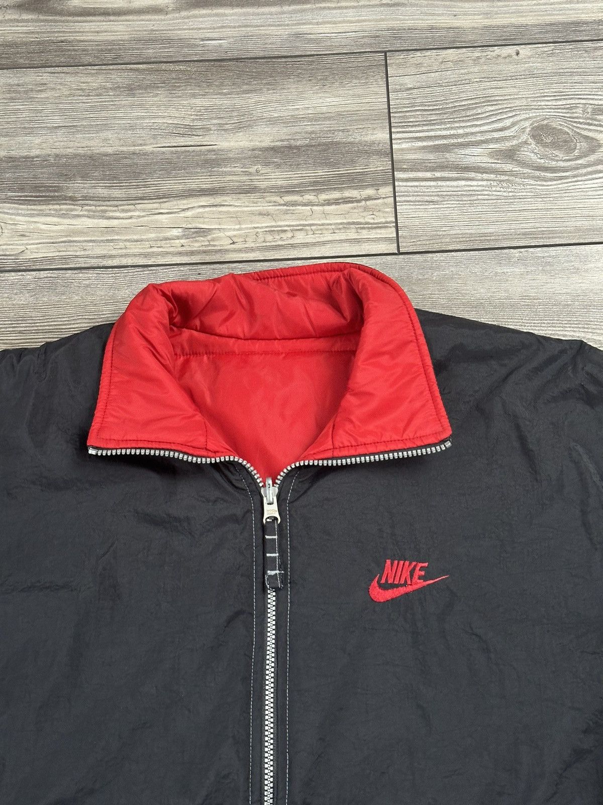 Nike × Vintage Vintage Reversible Nike Jacket Size US M / EU 48-50 / 2 - 3 Thumbnail