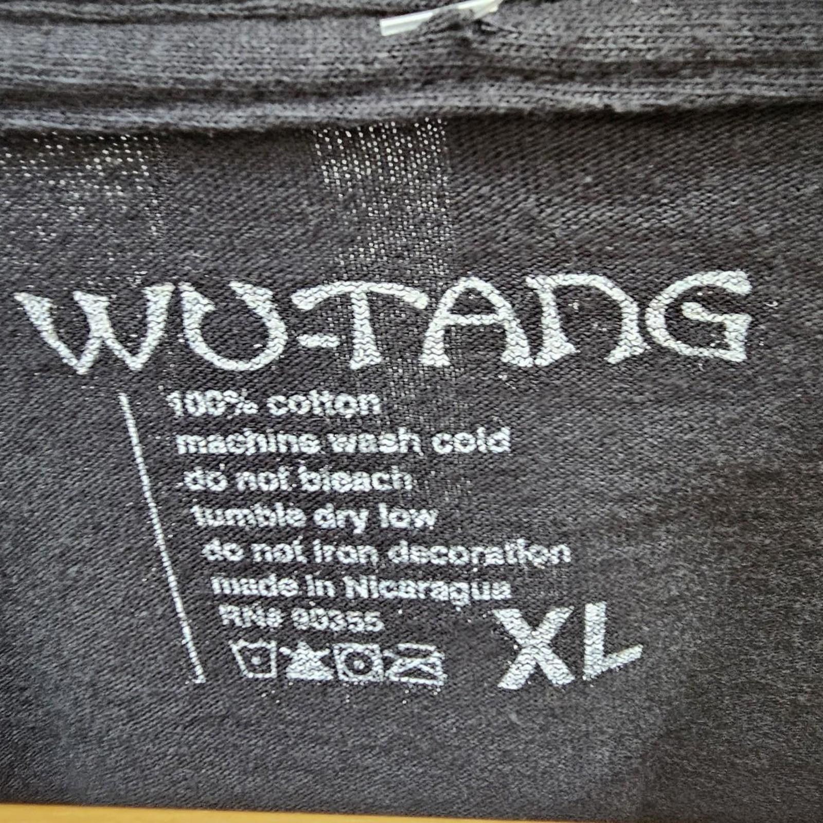 Designer Wu Wear Women's Black and Yellow WU-TANG Crop-top Size XL / US 12-14 / IT 48-50 - 4 Thumbnail