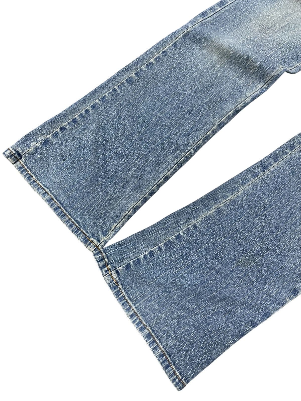 Japanese Brand × Le Grande Bleu (L.G.B.) × Tornado Mart Strech Cargo Flare Multi Pocket Jeans Size US 27 - 5 Thumbnail