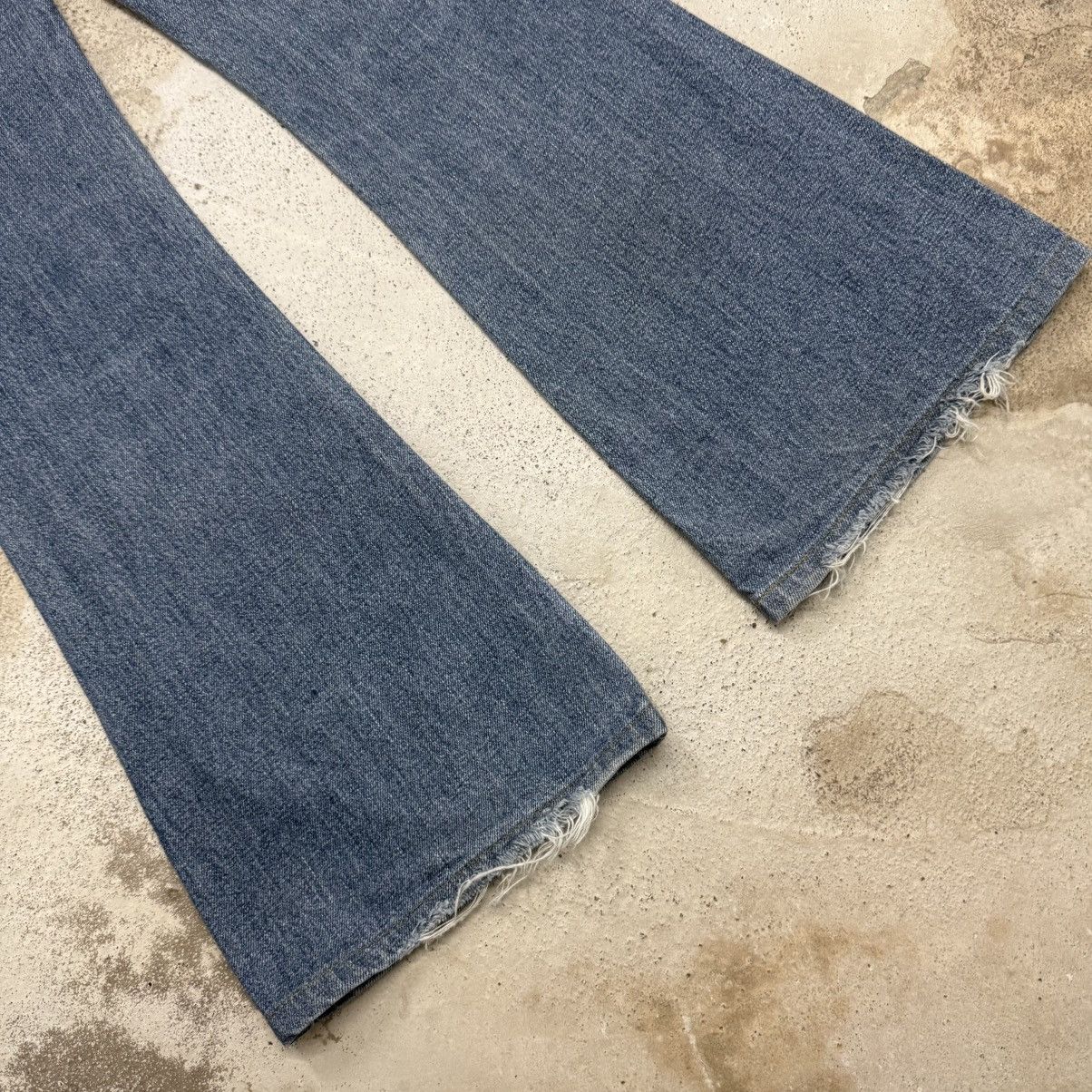 Edwin Flare Vintage Edwin Extra Extreme Miss X Jeans Pants Size 28" / US 6 / IT 42 - 12 Thumbnail
