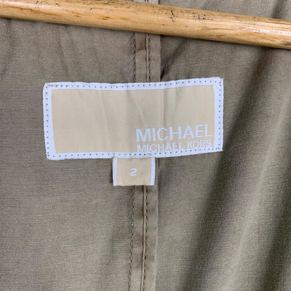 Michael Kors MICHAEL KORS Japan Four Pocket Cotton Crop Jacket #1157-C53 Size M / US 6-8 / IT 42-44 - 13 Thumbnail