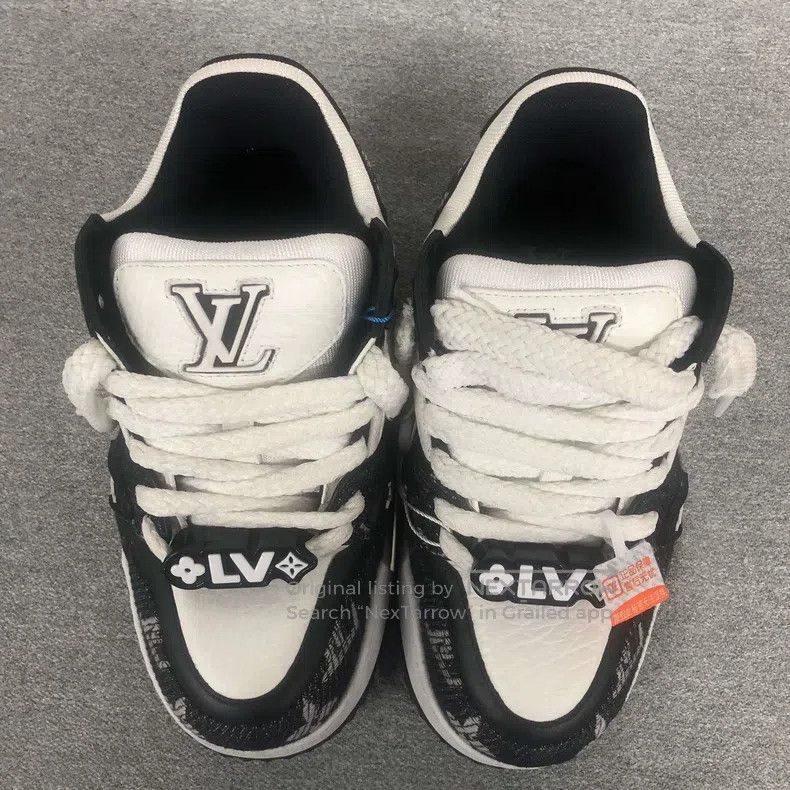 Louis Vuitton Louis Vuitton Little Chubby Ding Shoes Size US 4.5 / IT 34.5 - 1 Thumbnail