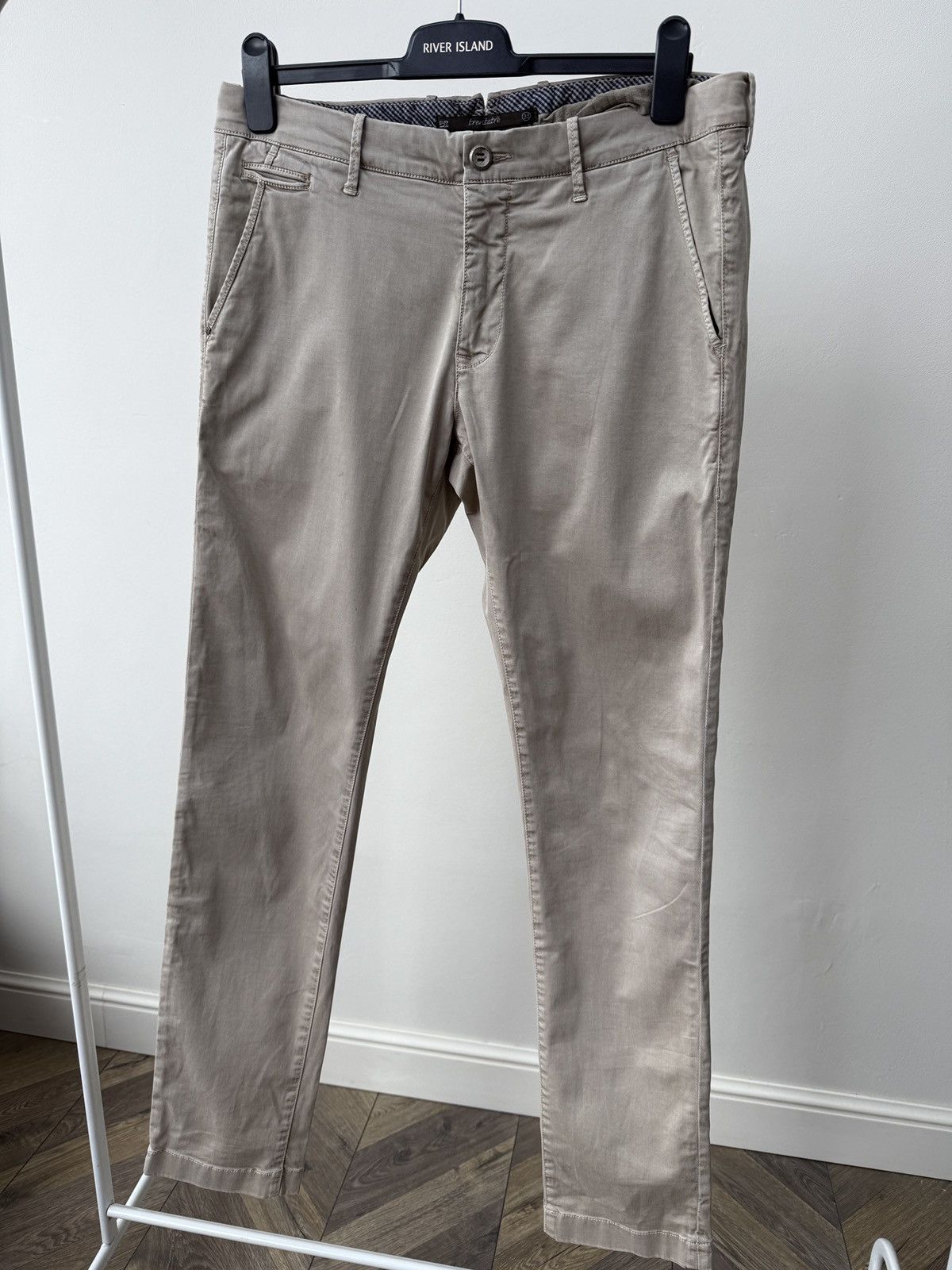 Jacob Cohen Vintage Jacob Cohen Academy Beige Chino Trousers Size US 33 - 3 Thumbnail