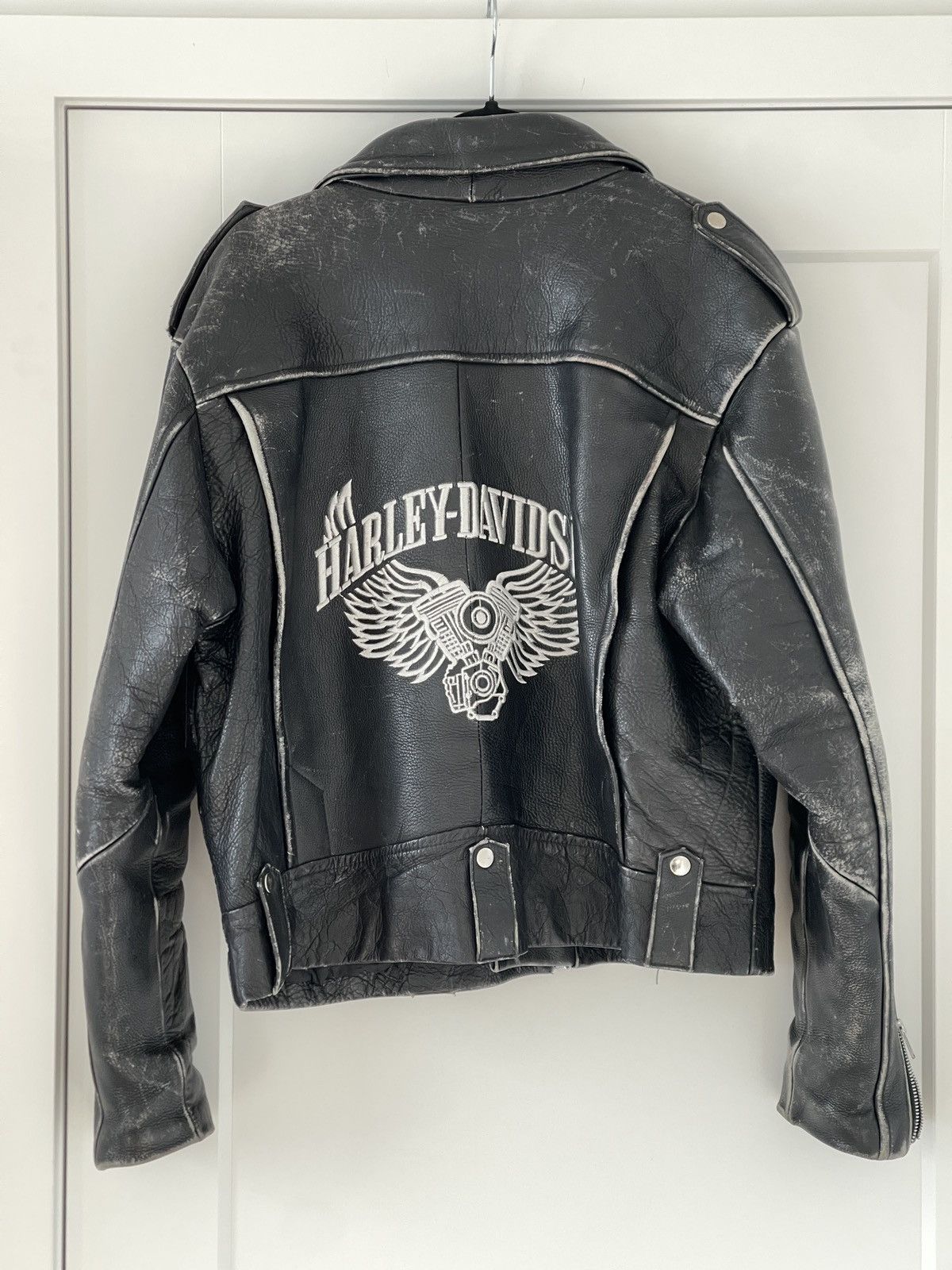 Harley Davidson × Vintage Harley Davidson 1994 Biker Jacket | Grailed