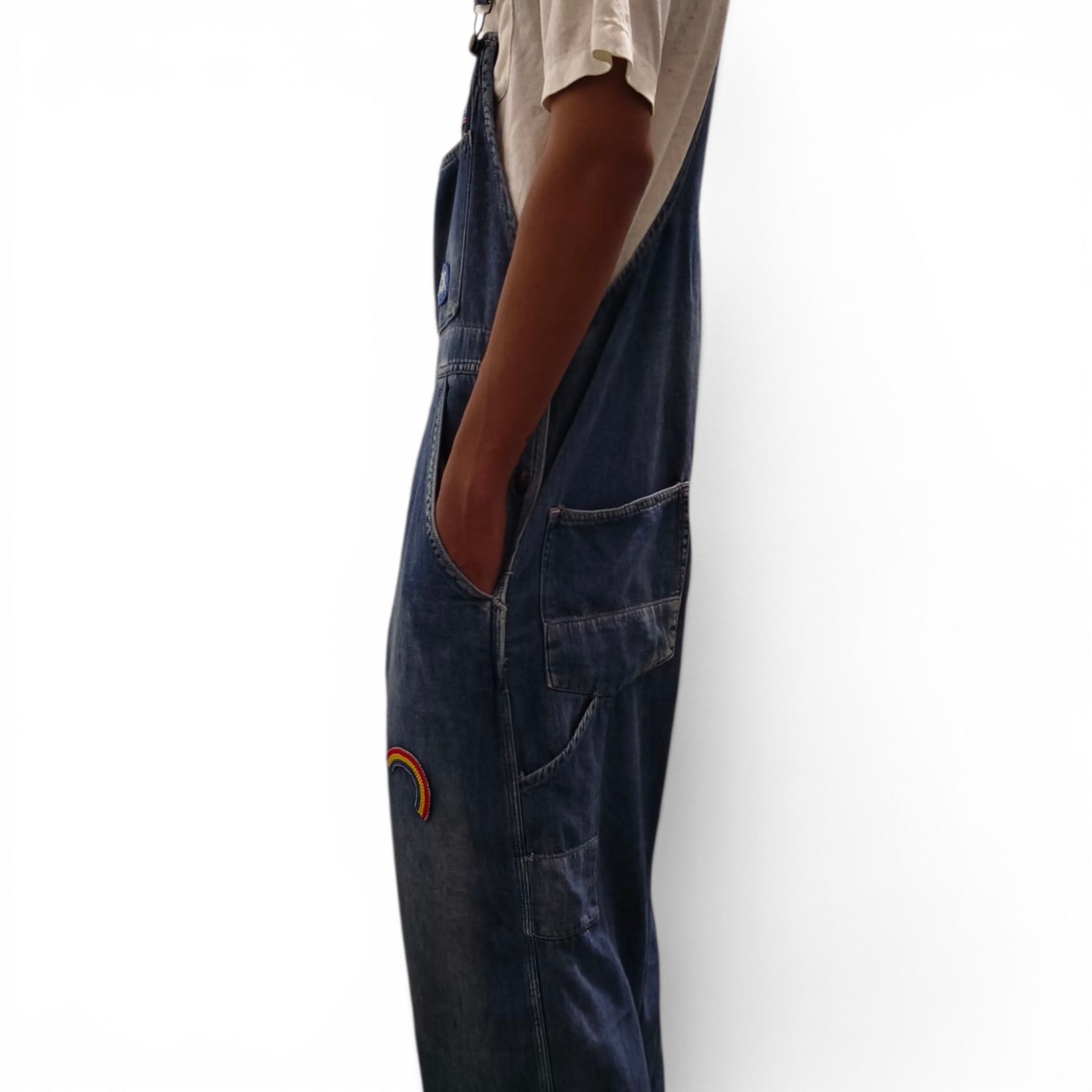 Hysteric Glamour Vintage 90's Hysteric Glamour bib overalls with embroidered Size US 32 / EU 48 - 19 Thumbnail