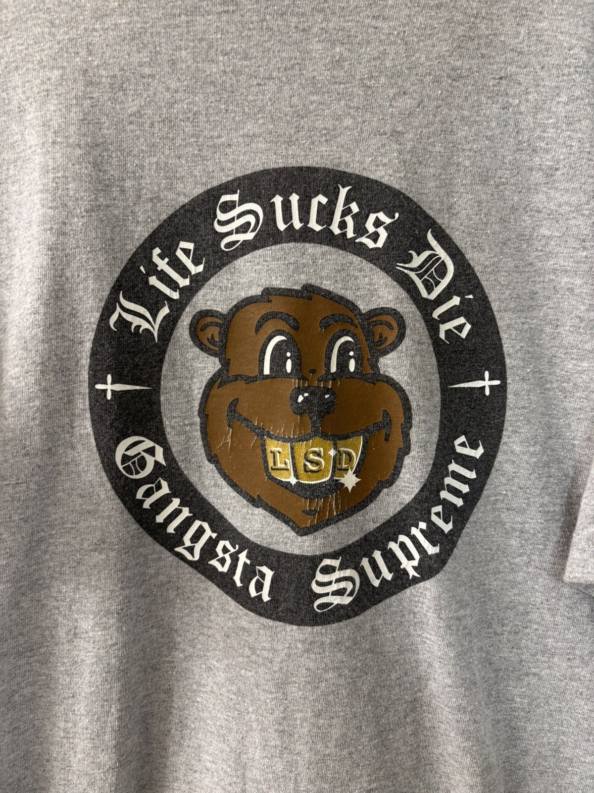 Supreme Supreme life sucks die tee Size US L / EU 52-54 / 3 - 2 Thumbnail