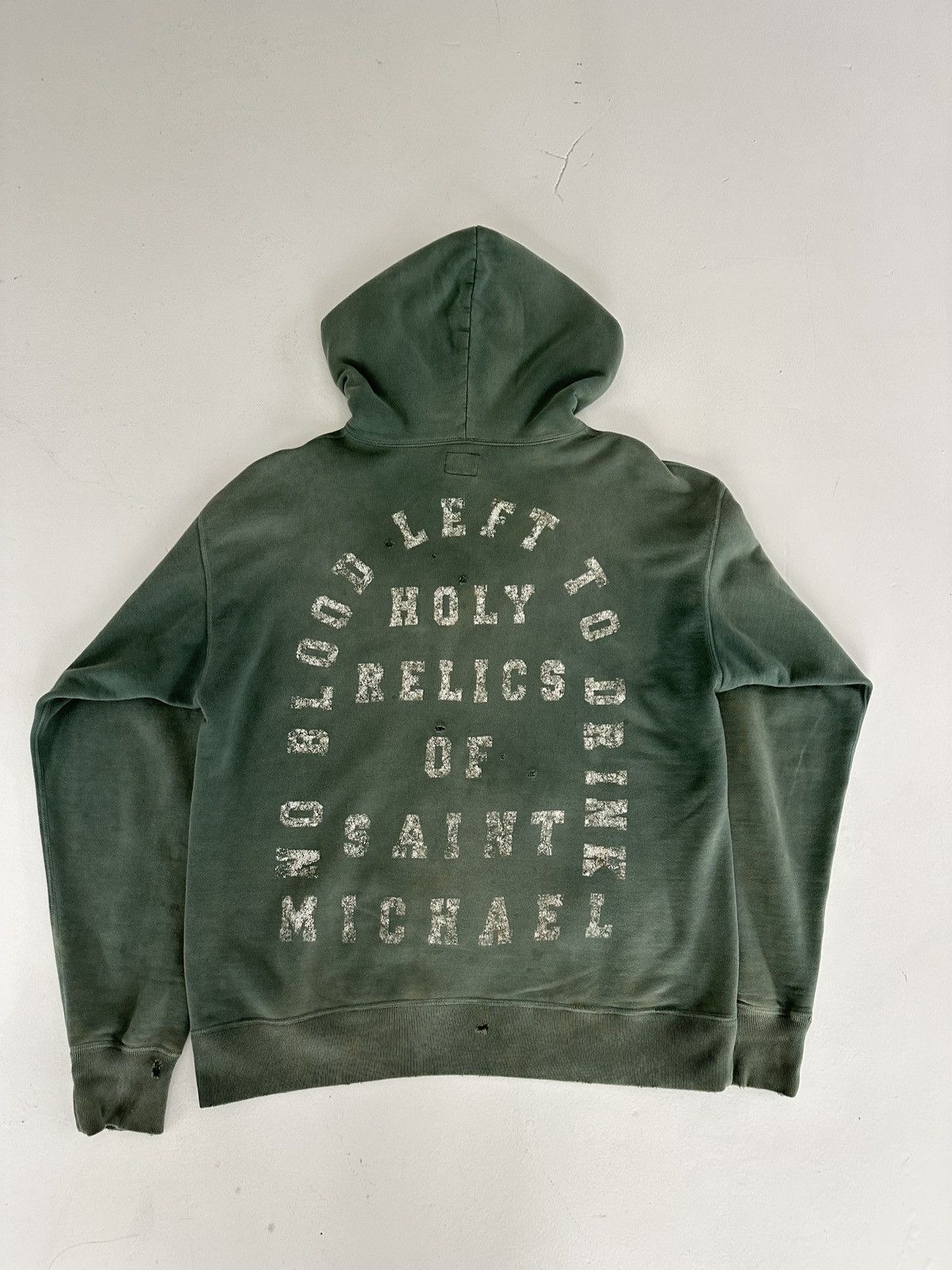 Saint Michael Holy relics of saint hoodie | Grailed