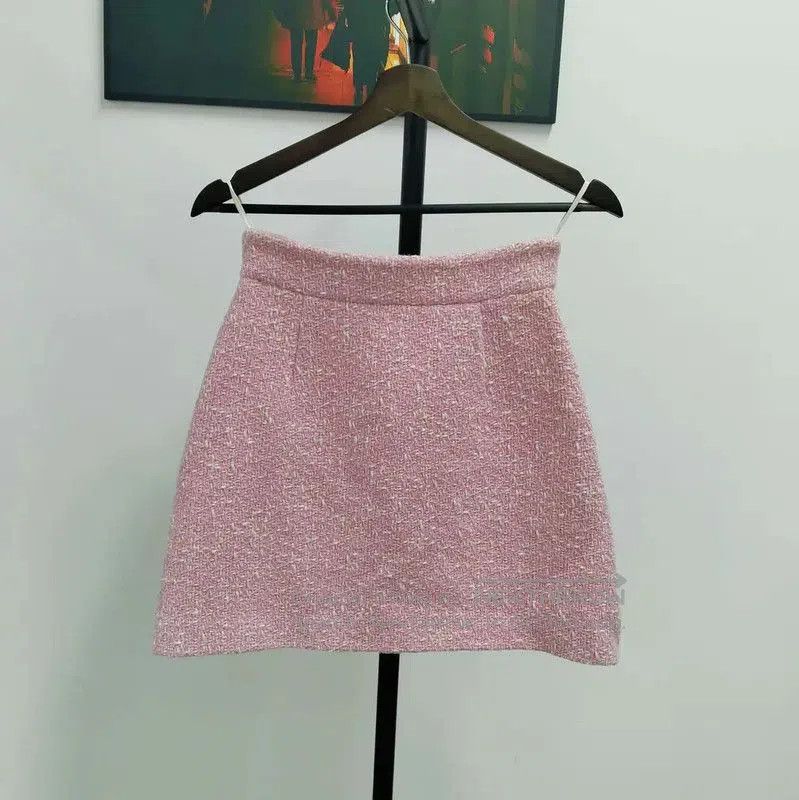 Miu Miu Miu Miu Pink A-Line Skirt Size M . Size 28" / US 6 / IT 42 - 2 Thumbnail