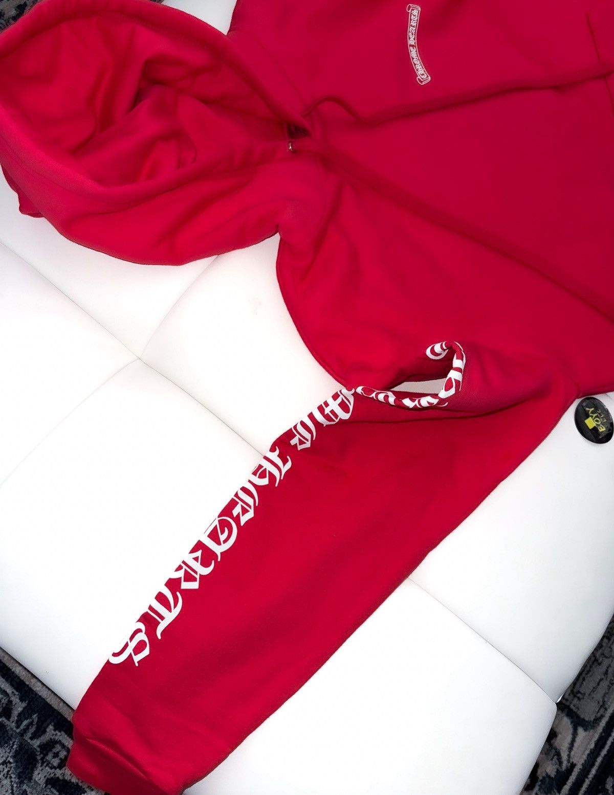 Chrome Hearts Chrome hearts logo hoodie Size US XL / EU 56 / 4 - 4 Thumbnail