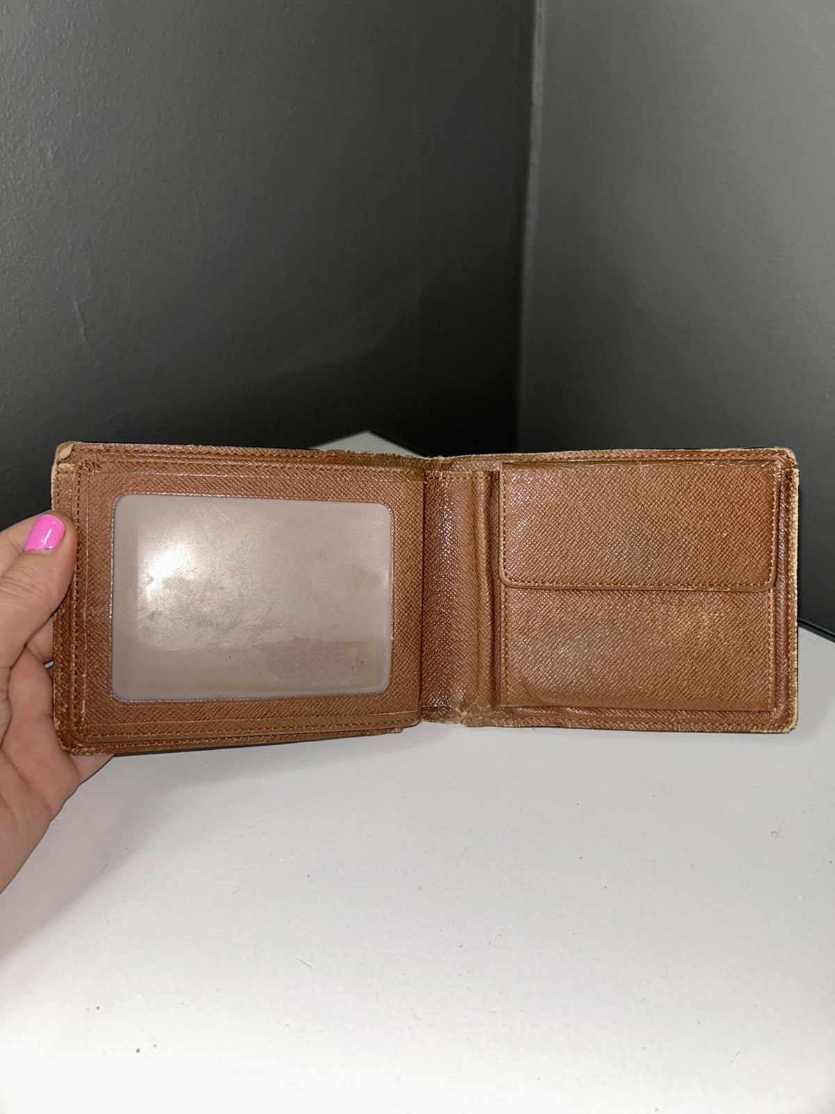 Louis Vuitton Louis Vuitton Monogram Double Flap Bifold Wallet SP0027 Size ONE SIZE - 4 Thumbnail