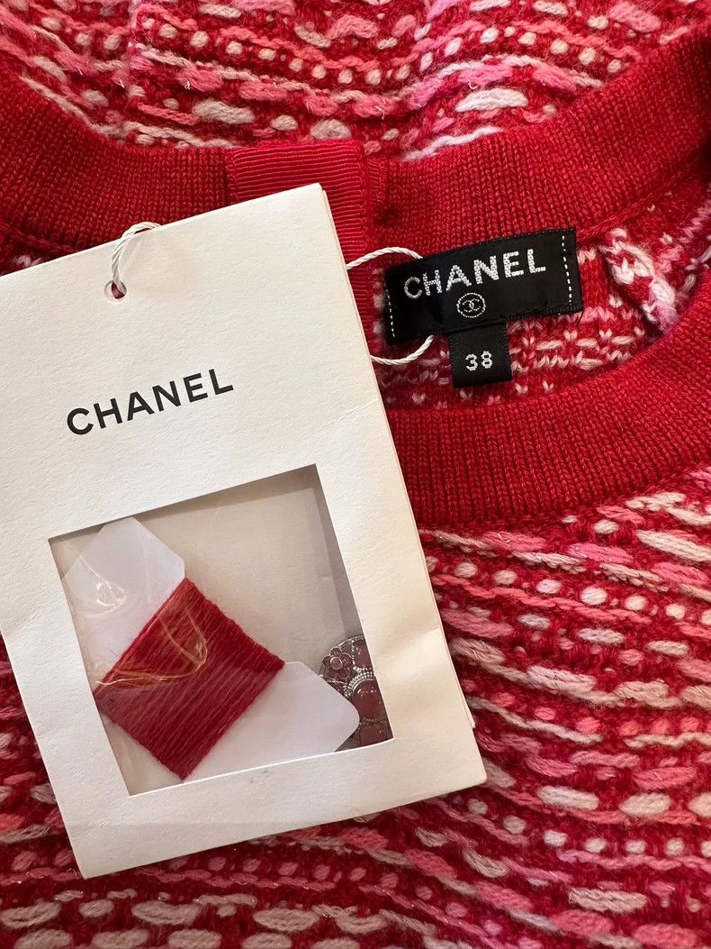 Chanel Chanel Catwalk glazed buckle cashmere sweater jacket Size XS / US 0-2 / IT 36-38 - 7 Thumbnail