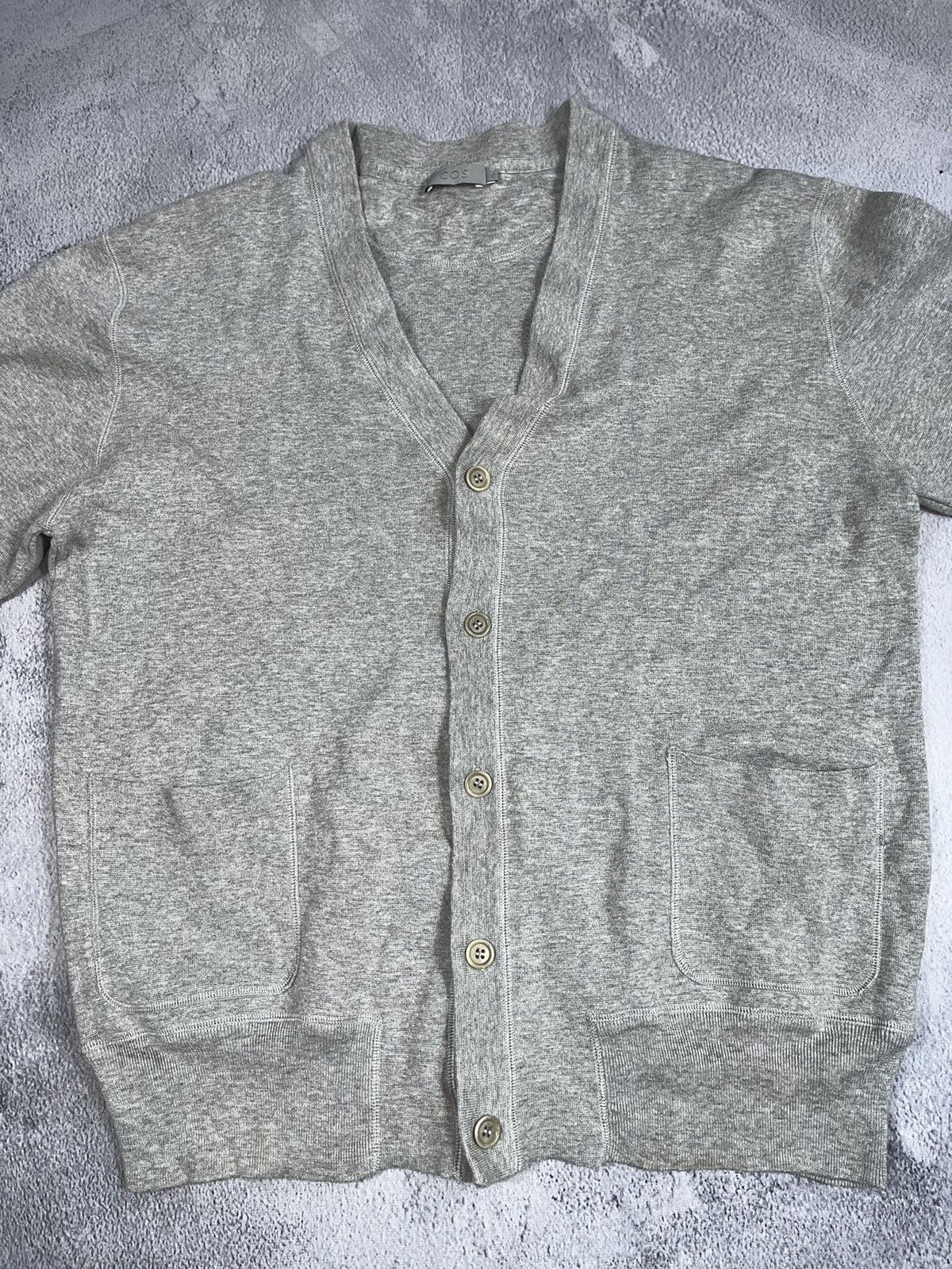 Cos Vintage 90s COS blank cardigan old money sweater XL Size US XL / EU 56 / 4 - 7 Thumbnail