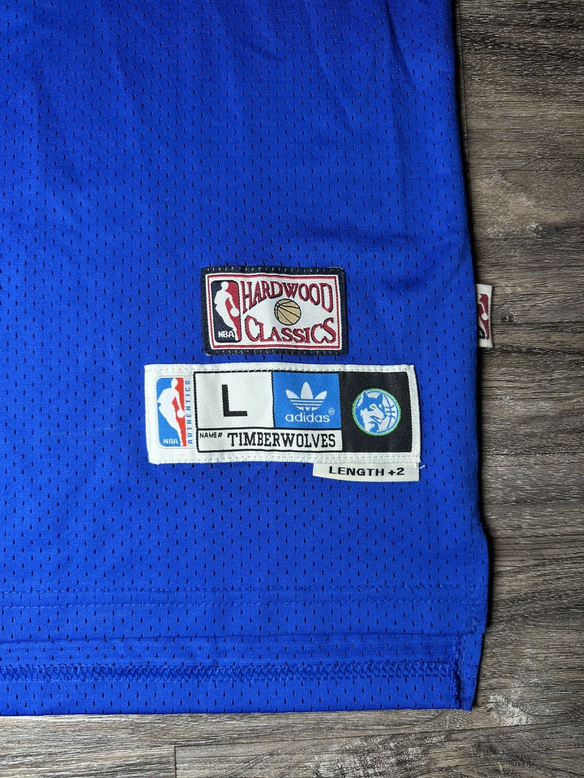 Adidas Adidas Hardwood Kevin Garnett Minnesota Timberwolves Jersey Size US L / EU 52-54 / 3 - 4 Thumbnail