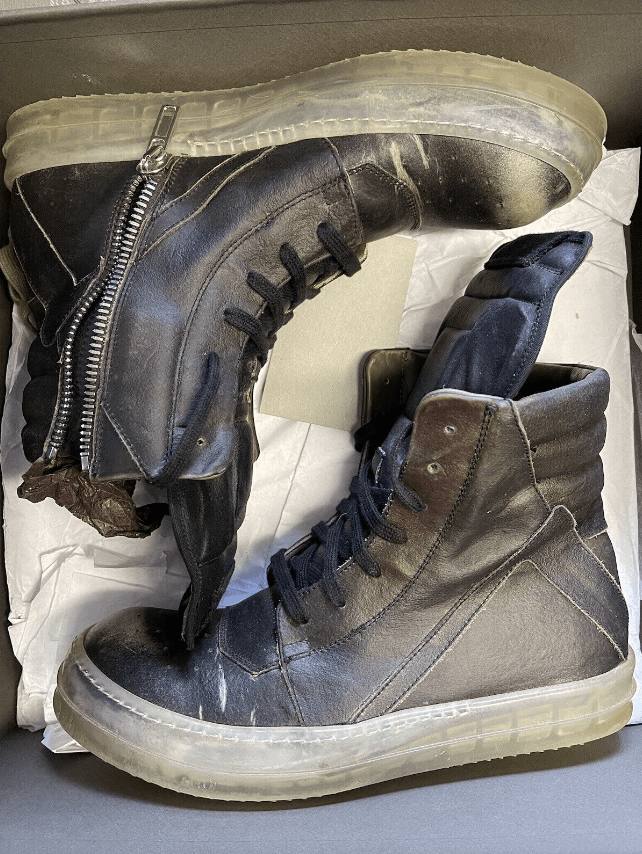 Rick Owens rick owens ss19 geobasket bluejay Size US 9 / EU 42 - 7 Thumbnail
