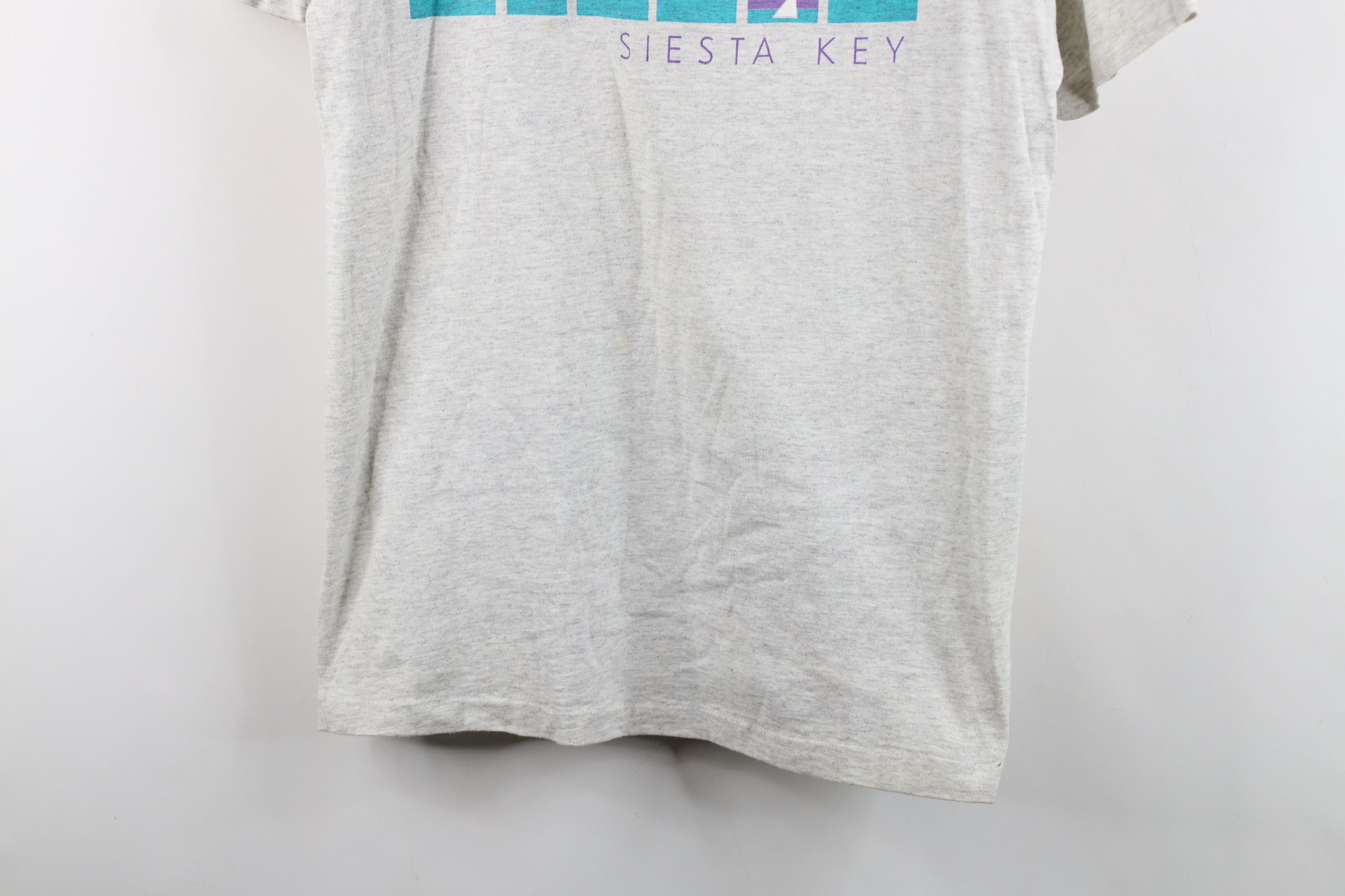 Vintage Vintage 90s Streetwear Sailing Siesta Key T-Shirt USA Size L / US 10 / IT 46 - 3 Thumbnail