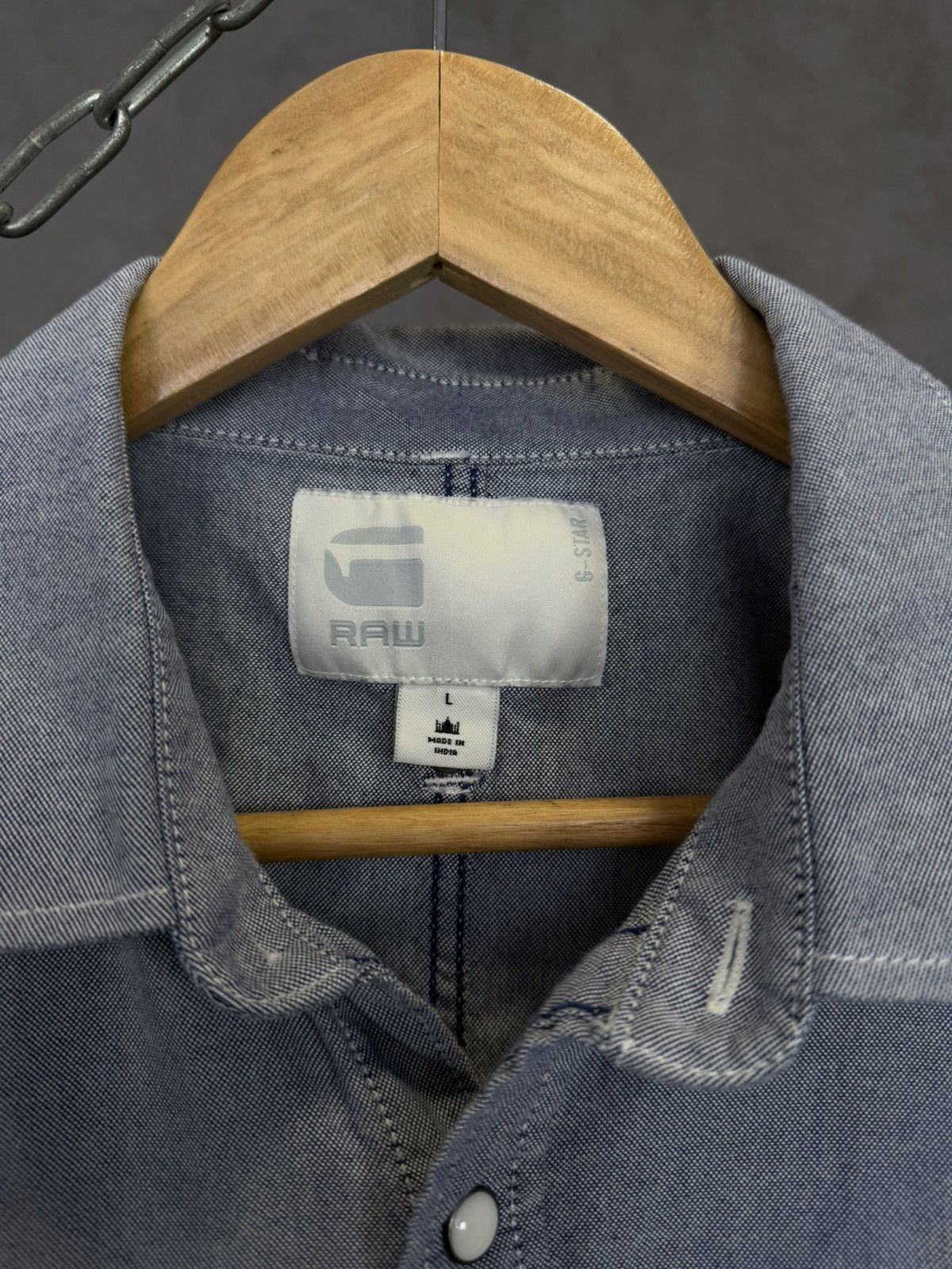 G-Star G Star Raw designer shirt Size US L / EU 52-54 / 3 - 4 Thumbnail