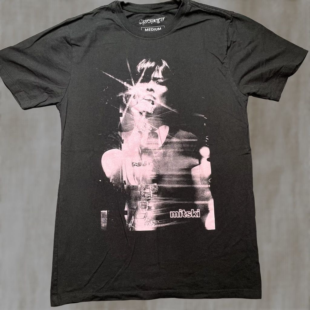 Vintage Mitski Shirt Men M Hollywood Bowl September 28 Los Angeles Black T-Shirt Angel, M & M, Men, Regular, Size M Size US M / EU 48-50 / 2 - 1 Thumbnail