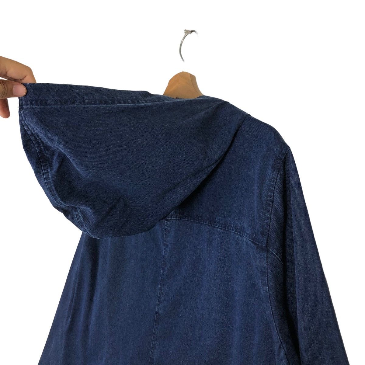 45rpm 🔥90’s Indigo Denim Jacket Blue Blue Japan Simple Life Size US M / EU 48-50 / 2 - 9 Thumbnail