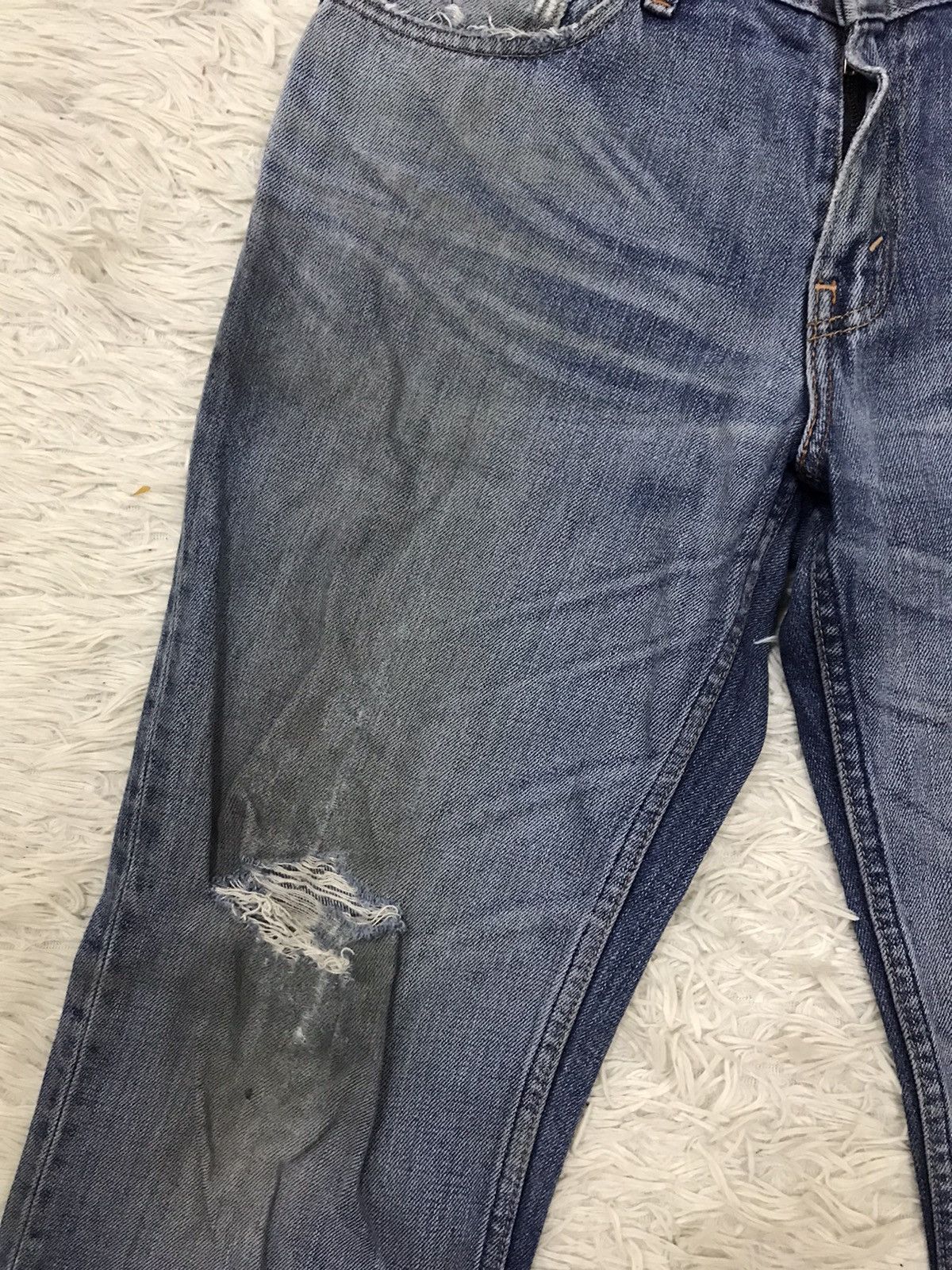 Levi's Vintage Clothing × Vintage Vintage Levis Lot 552 Straight Cut Distressed Jeans Size US 30 / EU 46 - 6 Thumbnail