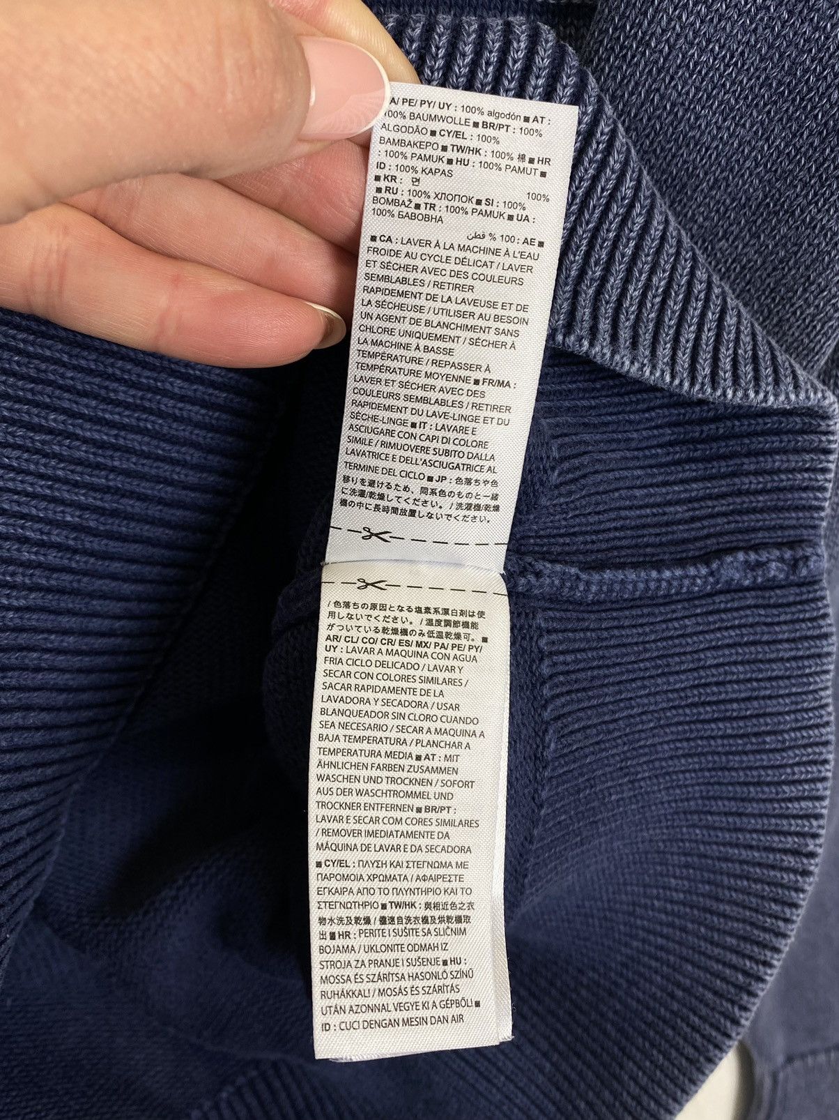 Other Gap Washed Blue Knit Sweater USA Logo Size M Hype Jumper Top Size US M / EU 48-50 / 2 - 6 Thumbnail