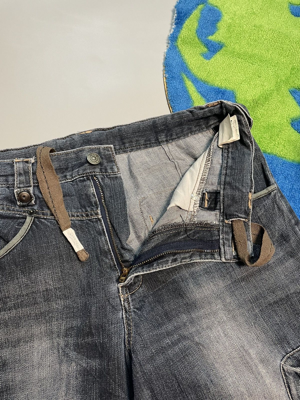 PPFM Ppfm Yellow Riot Bondage Cargo Denim Size US 32 / EU 48 - 10 Thumbnail