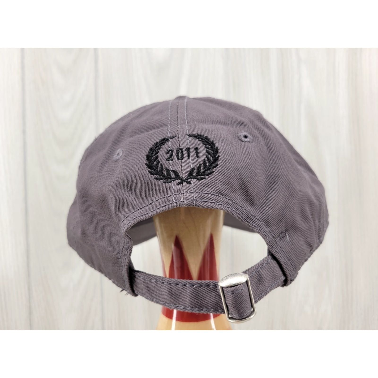 Vintage Legends of Motorsports Gray Hat Mens Baseball Cap HaT Gray Adjustable Size Size ONE SIZE - 6 Thumbnail