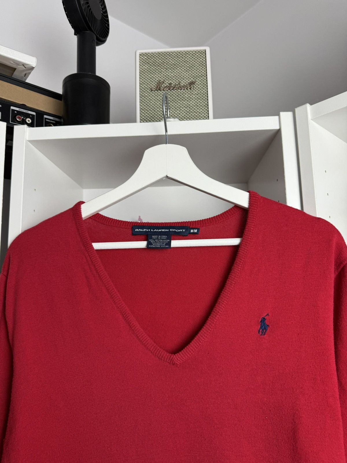 Polo Ralph Lauren × Ralph Lauren × Vintage Polo Ralph Lauren V-neck sweater M designer luxury Size US M / EU 48-50 / 2 - 3 Thumbnail