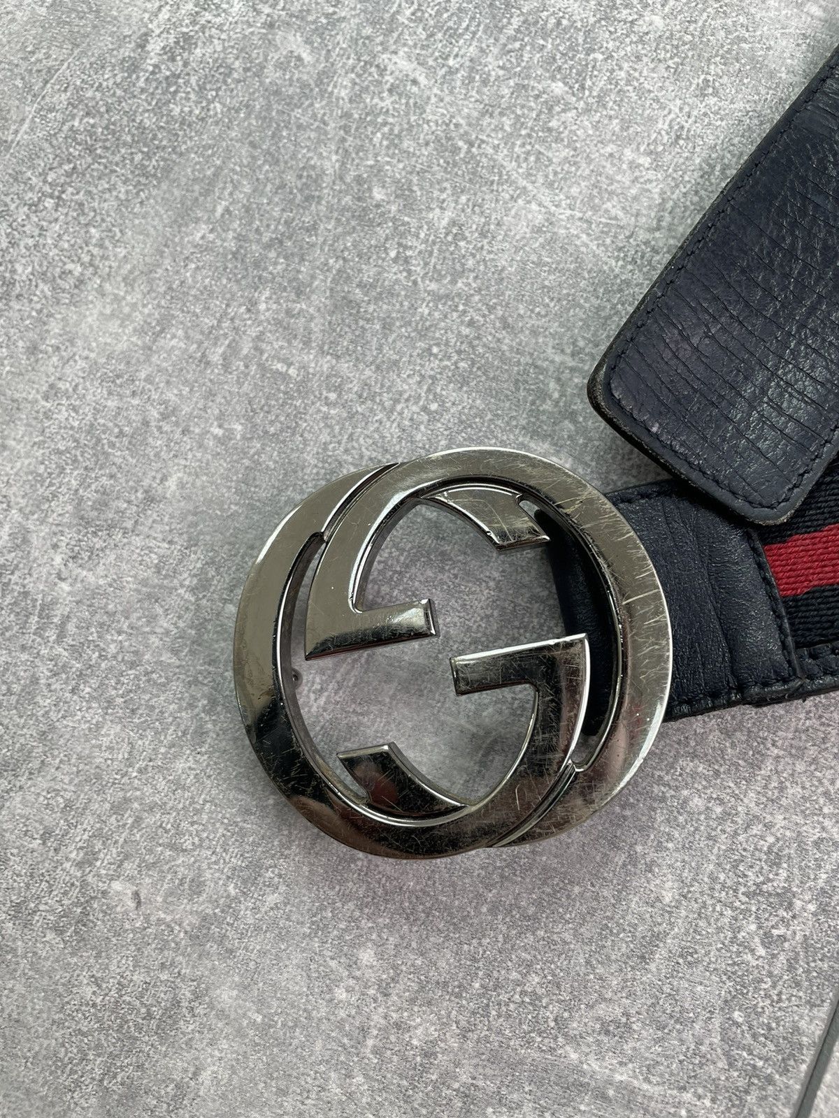 Gucci Gucci GG Leather Belt Size ONE SIZE - 3 Thumbnail