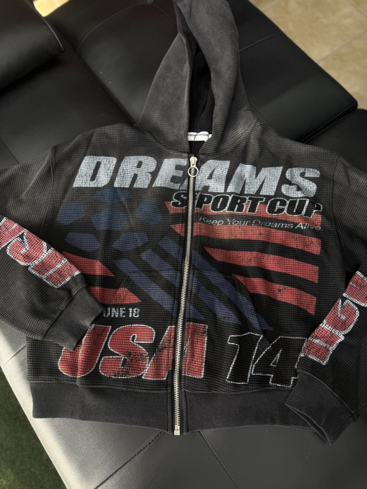 Vale Valley Black Thermal Zip Up Hoodie Size L (NEW) Size US L / EU 52-54 / 3 - 5 Thumbnail