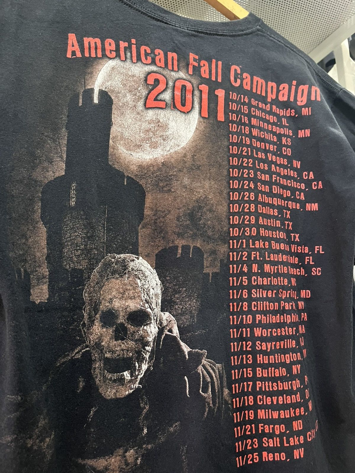 Band Tees Testament Vintage 2011 Concert T-shirt size men’s medium Size US M / EU 48-50 / 2 - 8 Thumbnail