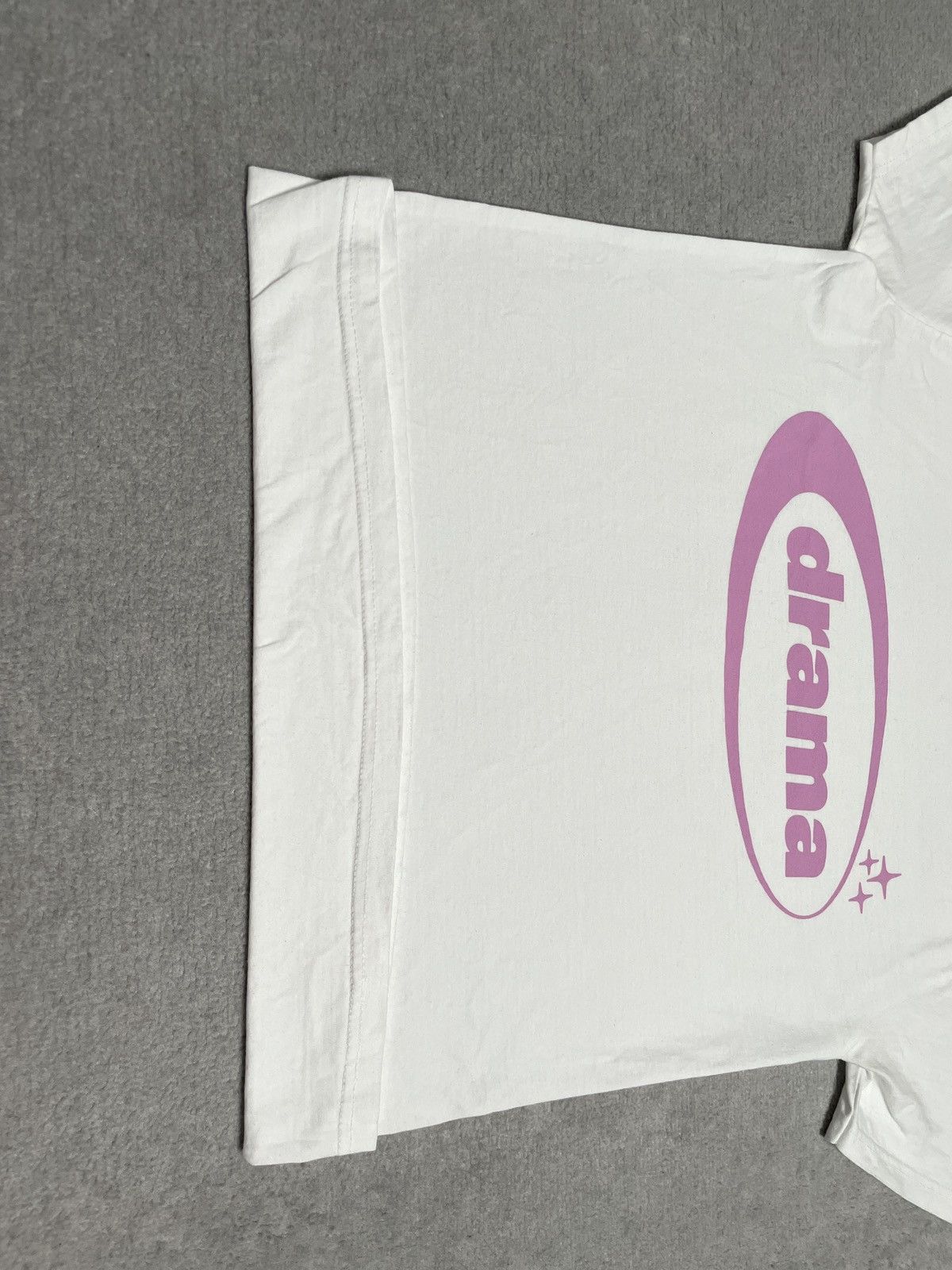 Vintage Vintage White T-Shirt Tee Logo Print Drama Call Streetwear Size US S / EU 44-46 / 1 - 2 Thumbnail