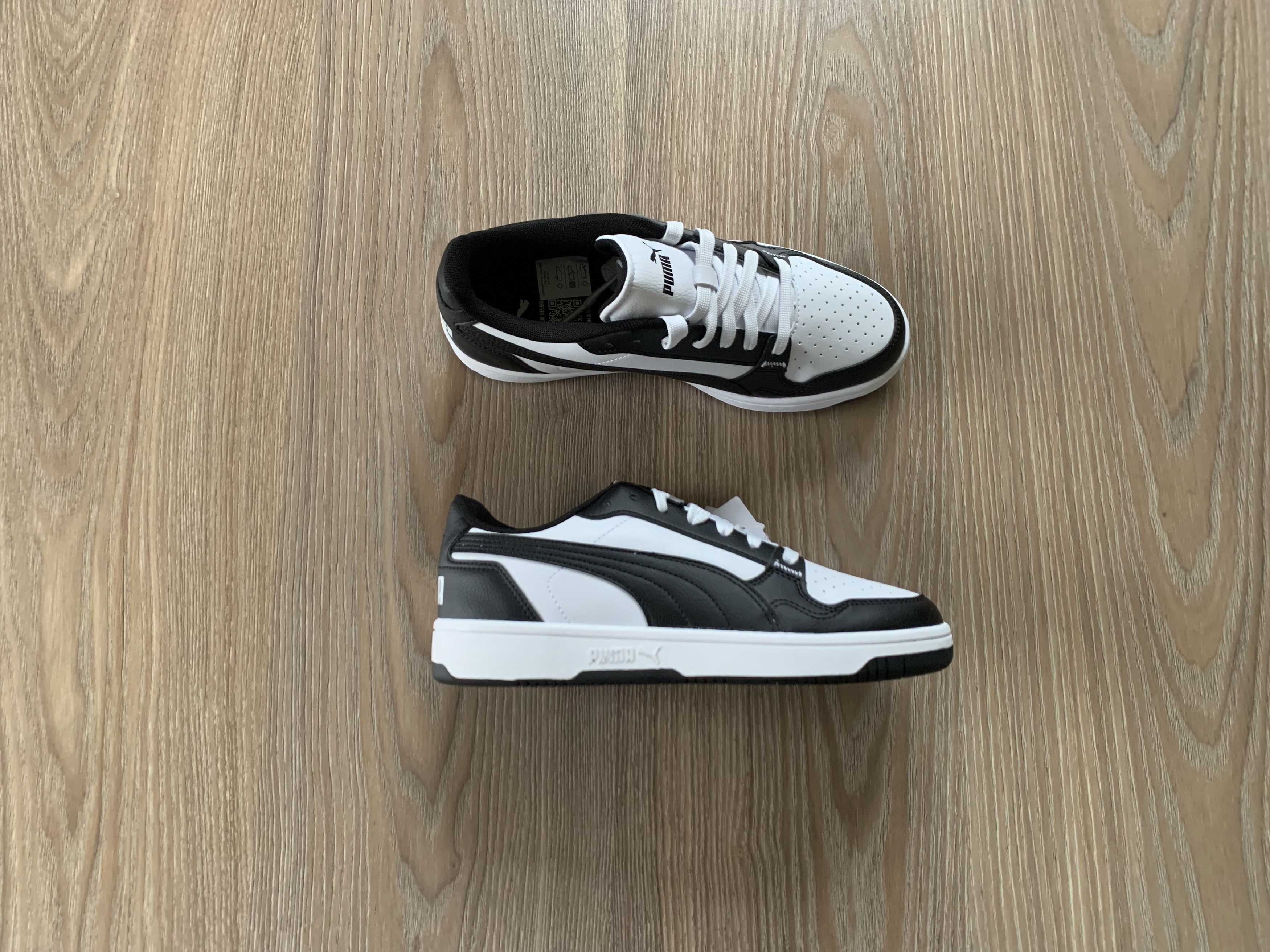 Puma Youth Junior Puma Reb-L Jr Black Sneakers Size US 5.5 / EU 38 - 1 Thumbnail