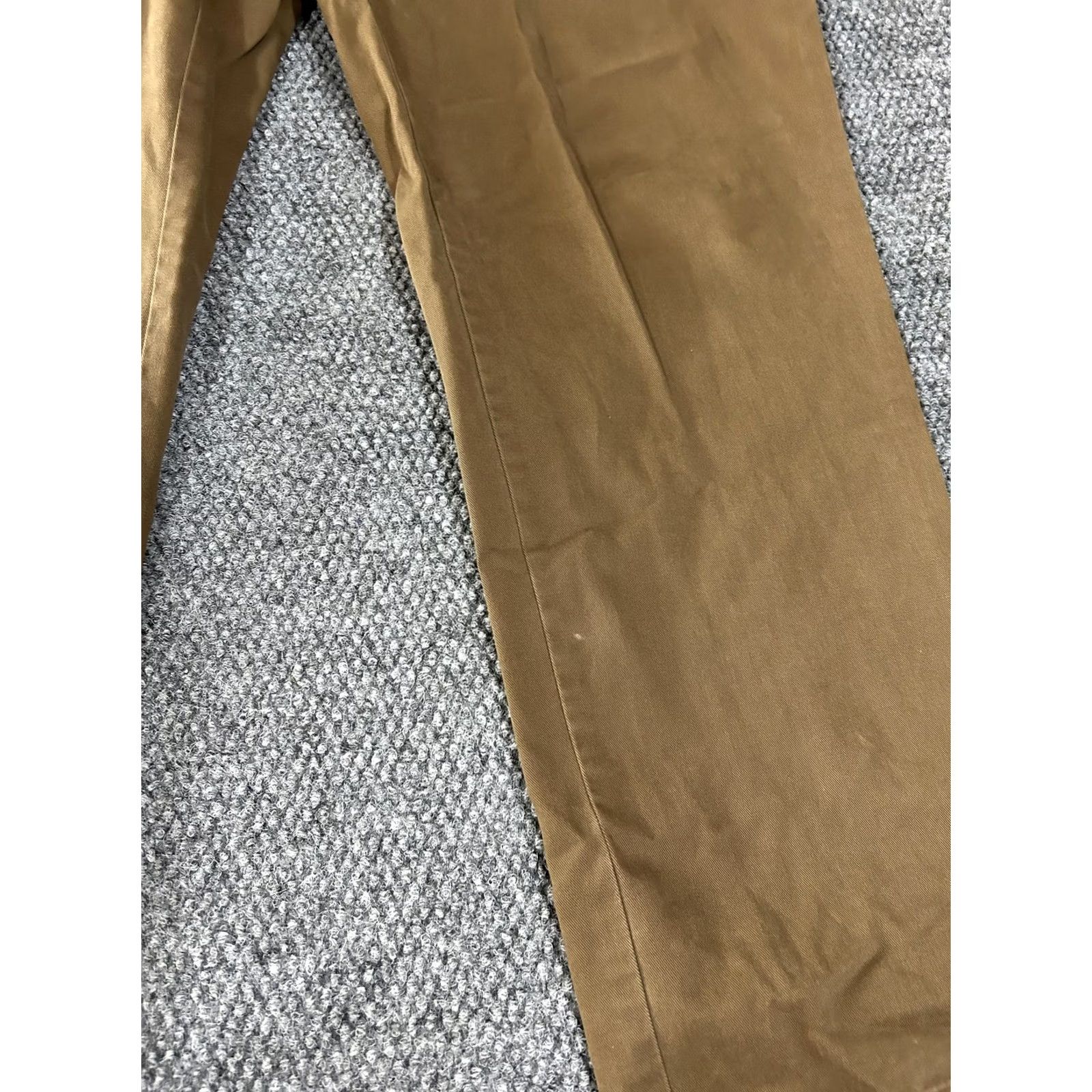 Polo Ralph Lauren Polo Ralph Lauren Pants Mens 38x32 Brown Pleated Chino Cotton Macau Casual Chin o Size US M / EU 48-50 / 2 - 3 Thumbnail