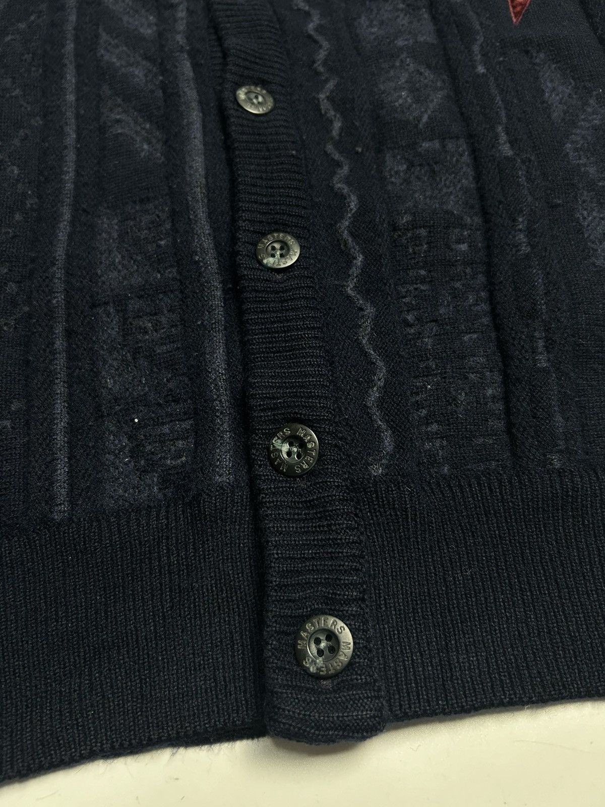 The Masters × Vintage VINTAGE MASTERS GOLF CLUB KNITWEAR VEST Size US S / EU 44-46 / 1 - 3 Thumbnail