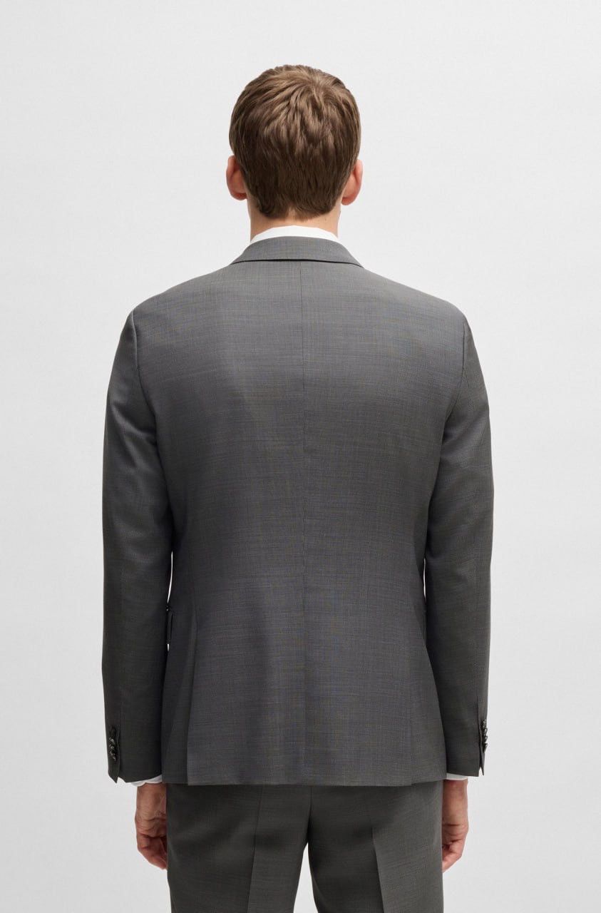 Hugo Boss Boss New Hugo Boss Slim Fit Patterned Wool Blazer Jacket Size US L / EU 52-54 / 3 - 2 Thumbnail