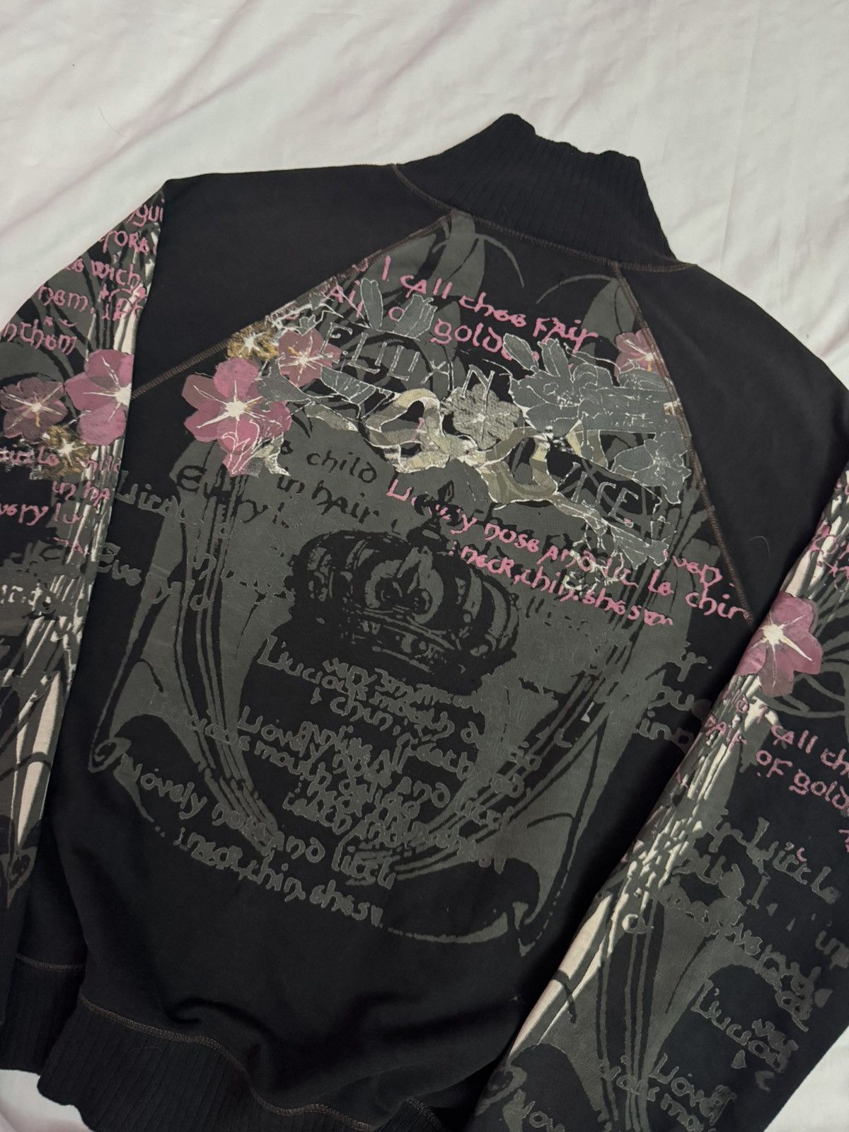 Hysteric Glamour × If Six Was Nine × Seditionaries Japanese Brand Grunge Punk Wild Poems Track Top Size US M / EU 48-50 / 2 - 6 Thumbnail