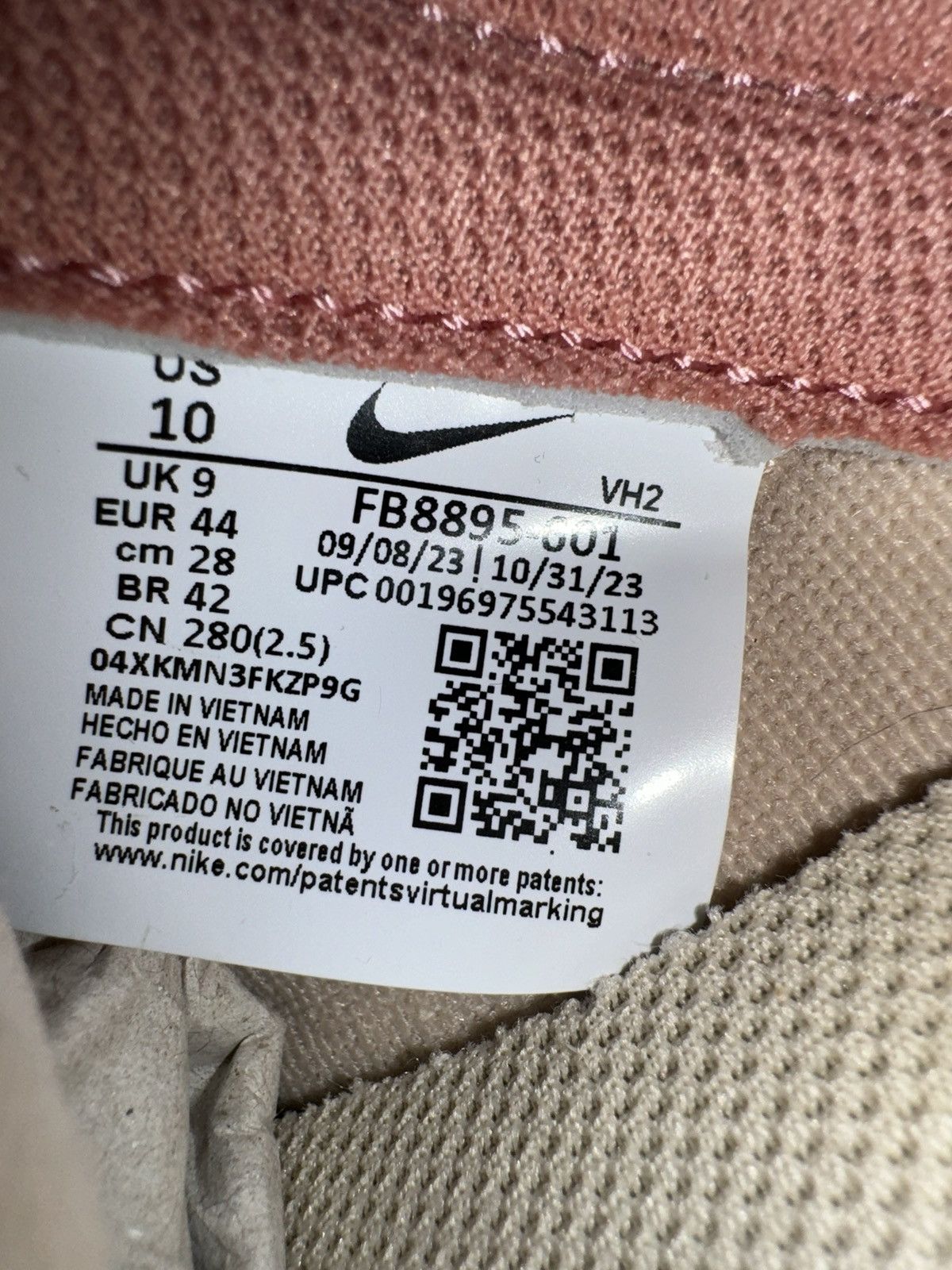 Nike Nike Dunk “Stardust” Size US 10 / EU 43 - 9 Thumbnail